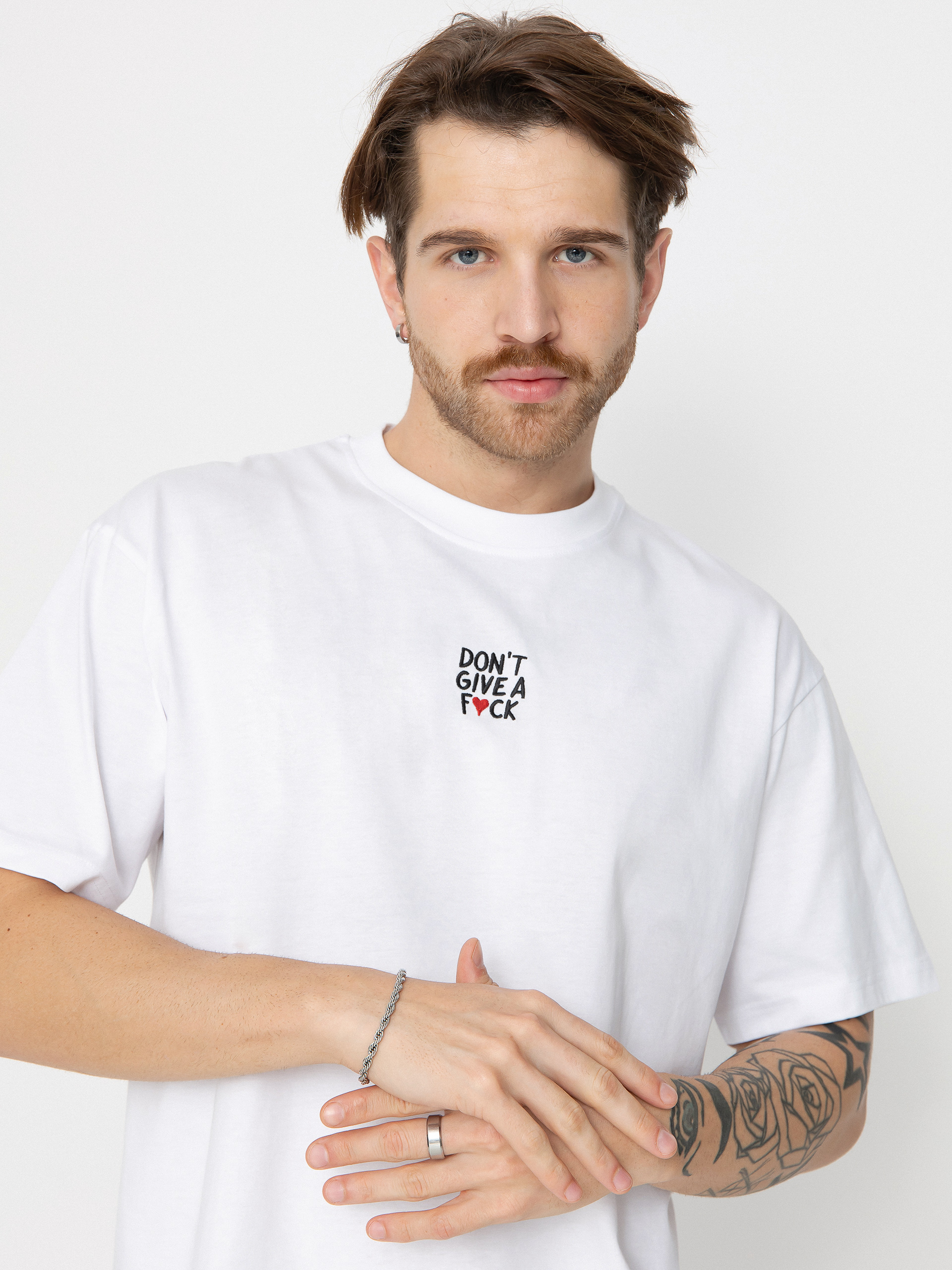 T-shirt Iriedaily Give A (white)