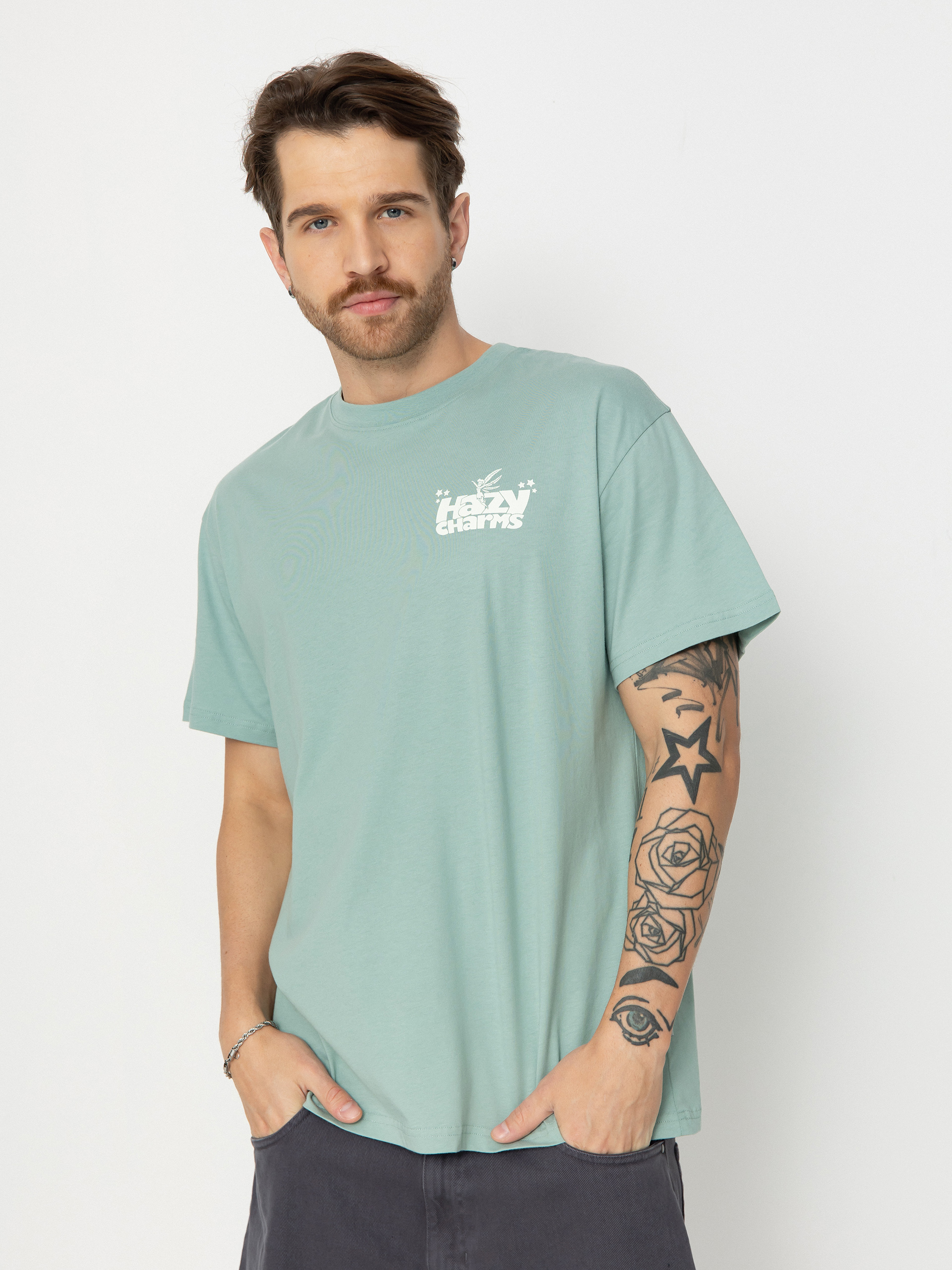 T-shirt Iriedaily Hazy Charms (beryl)