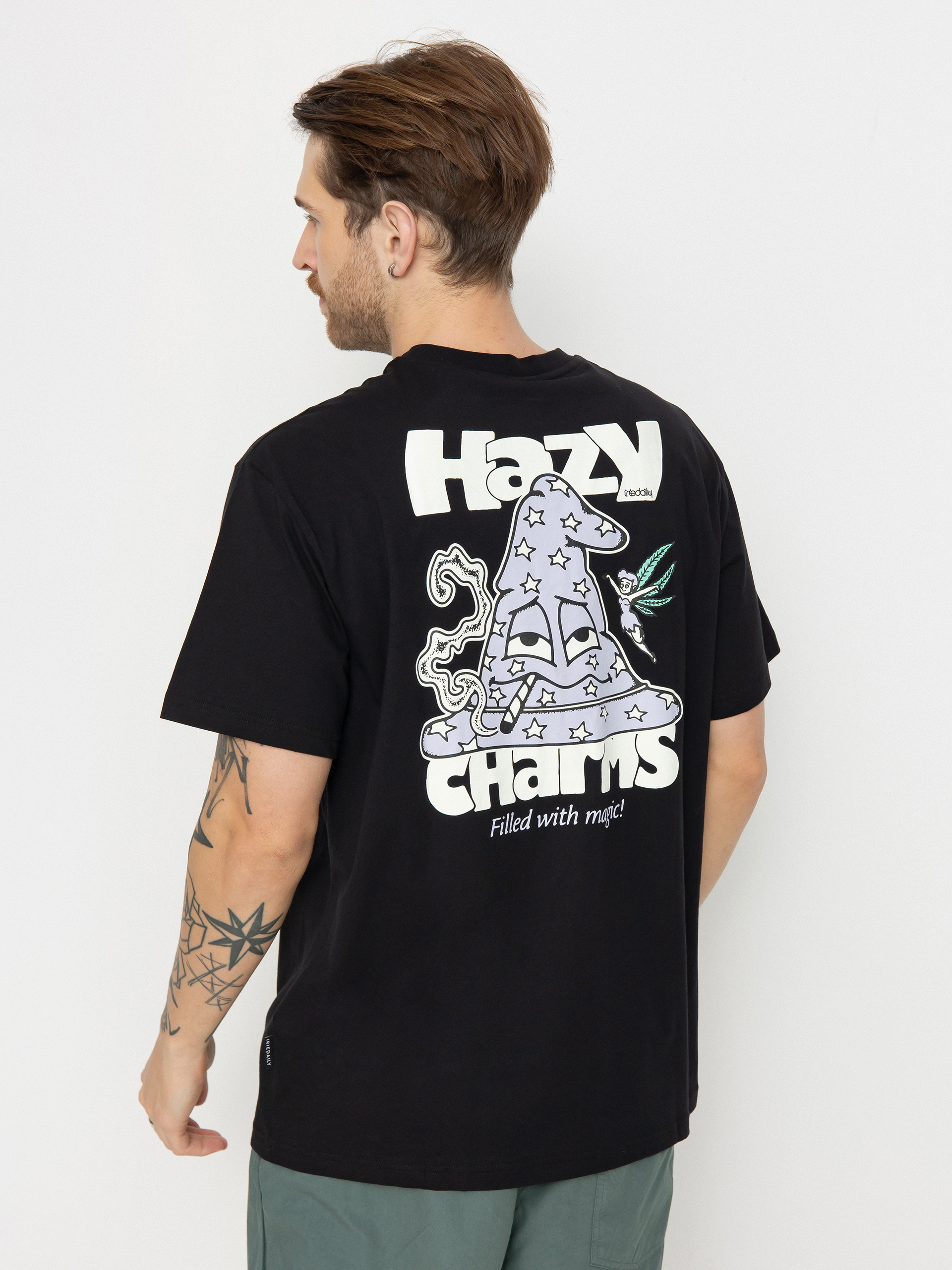 T-shirt Iriedaily Hazy Charms (black)