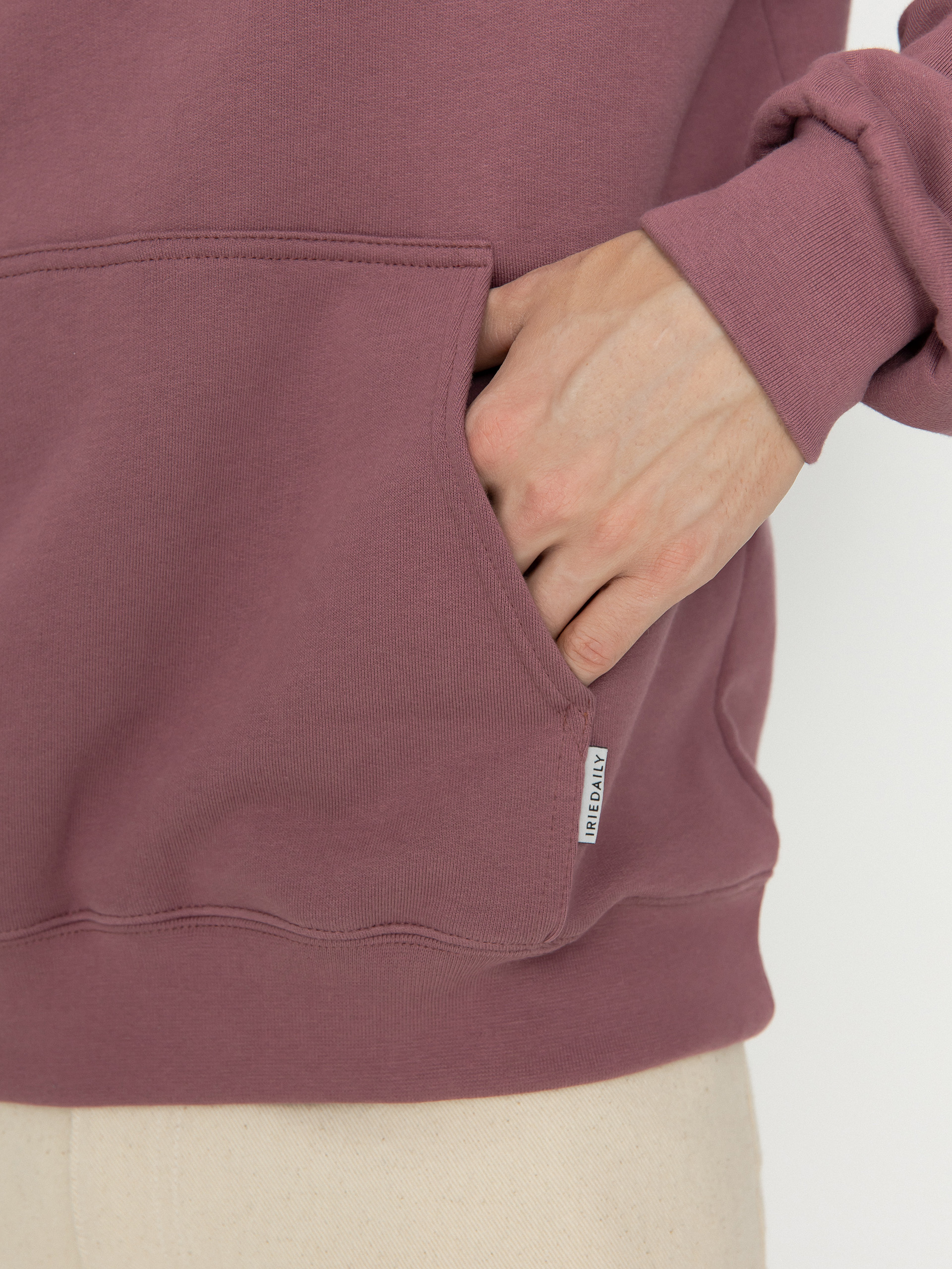 Bluza z kapturem Iriedaily Peaceride HD (plum)