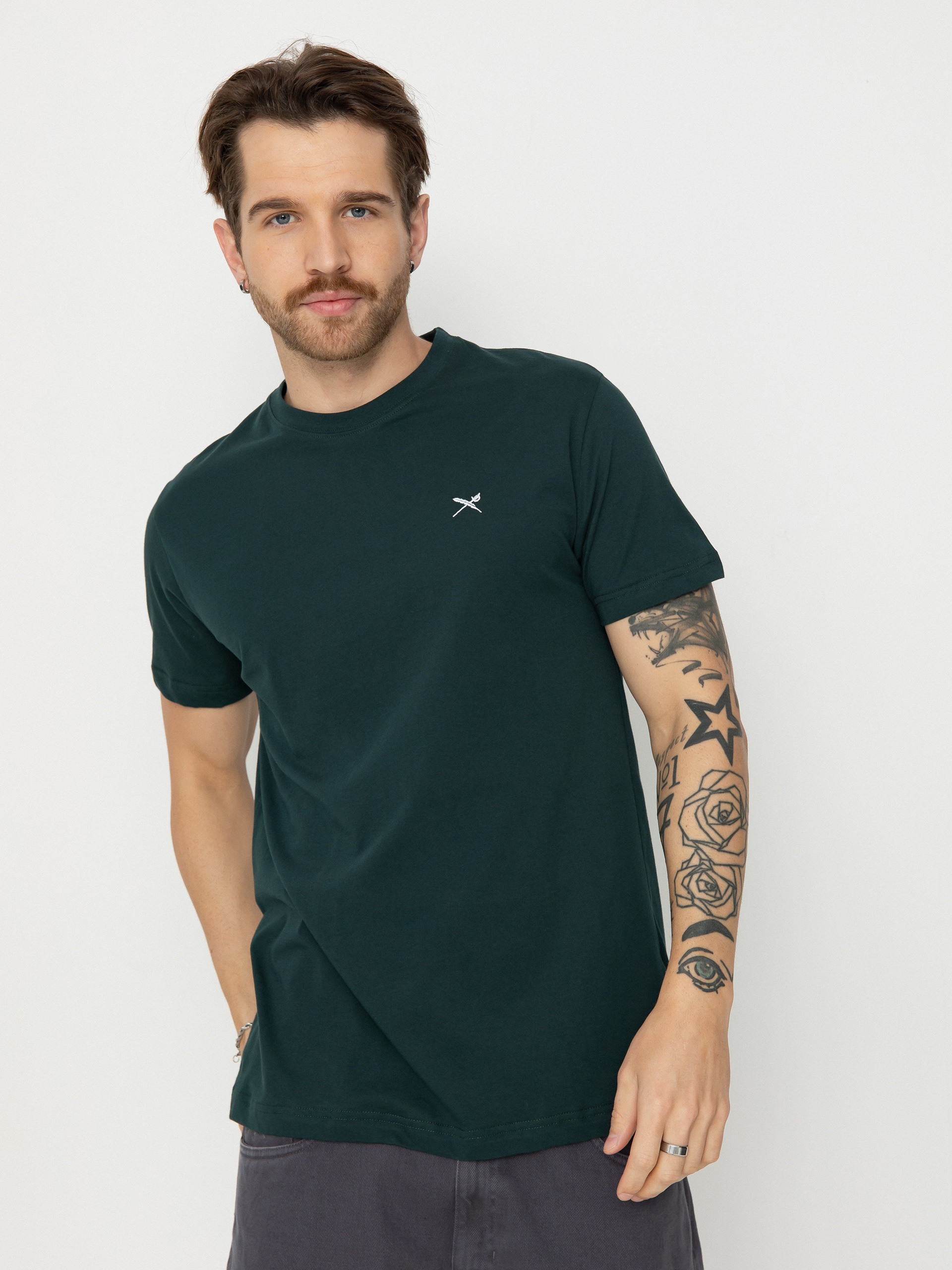 T-shirt Iriedaily Mini Flag Emb 2 (nightforest)