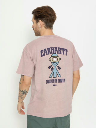 T-shirt Carhartt WIP Duckin (glassy pink)