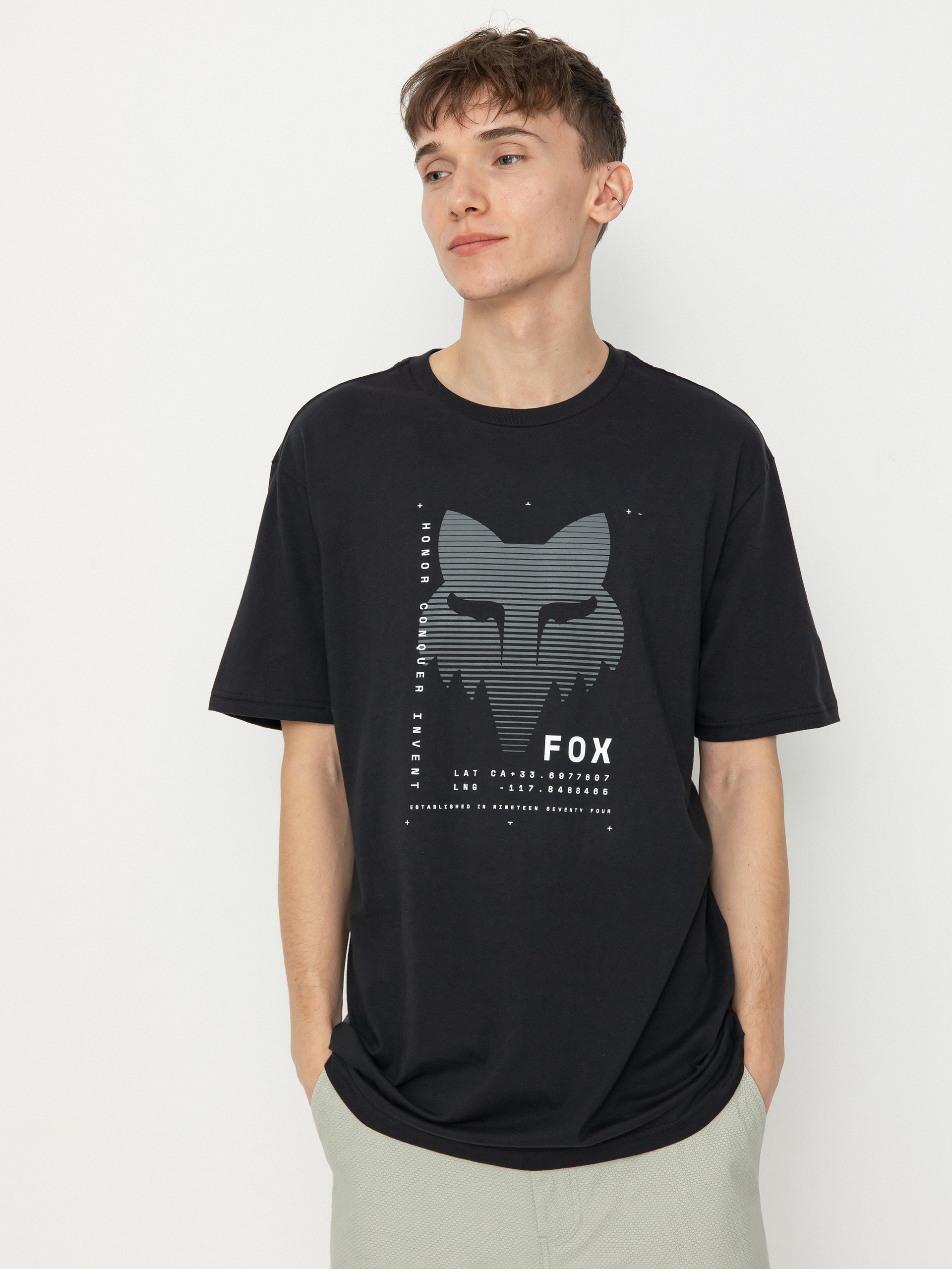 T-shirt Fox Dispute Prem (black)