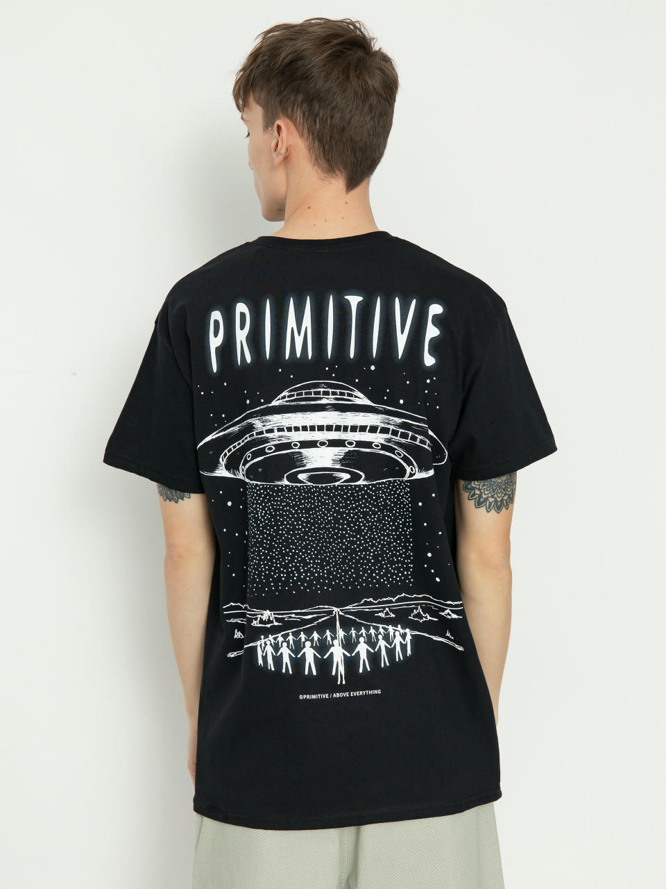 T-shirt Primitive Contact (black)