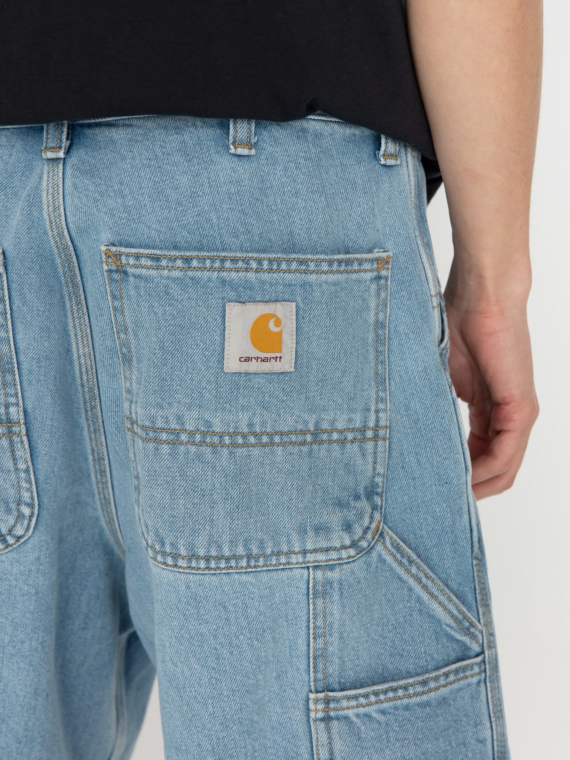 Szorty Carhartt WIP Single Knee (blue)