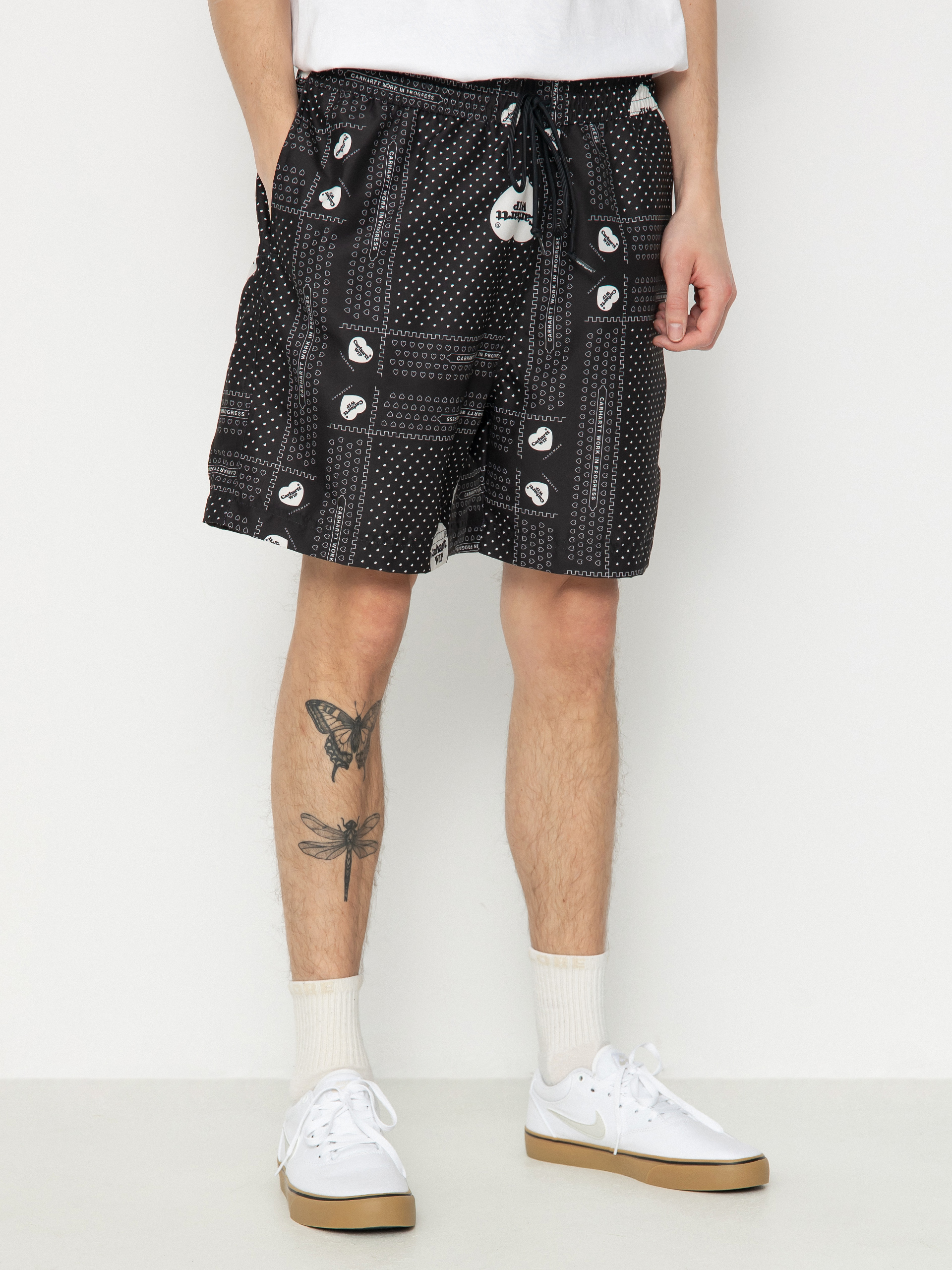 Szorty Carhartt WIP Slater Swim (heart bandana print/black)