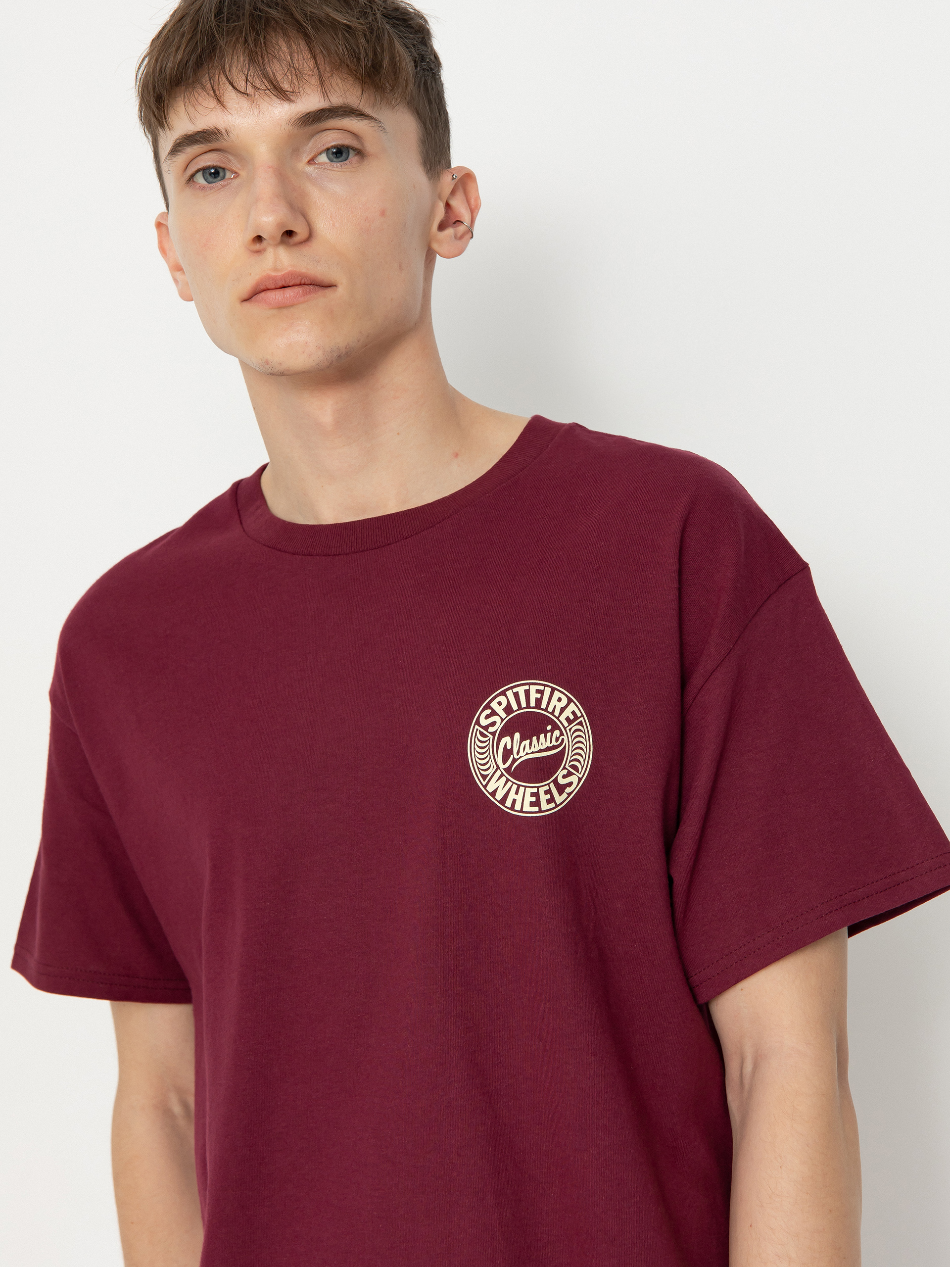 T-shirt Spitfire Flying Cls (maroon)