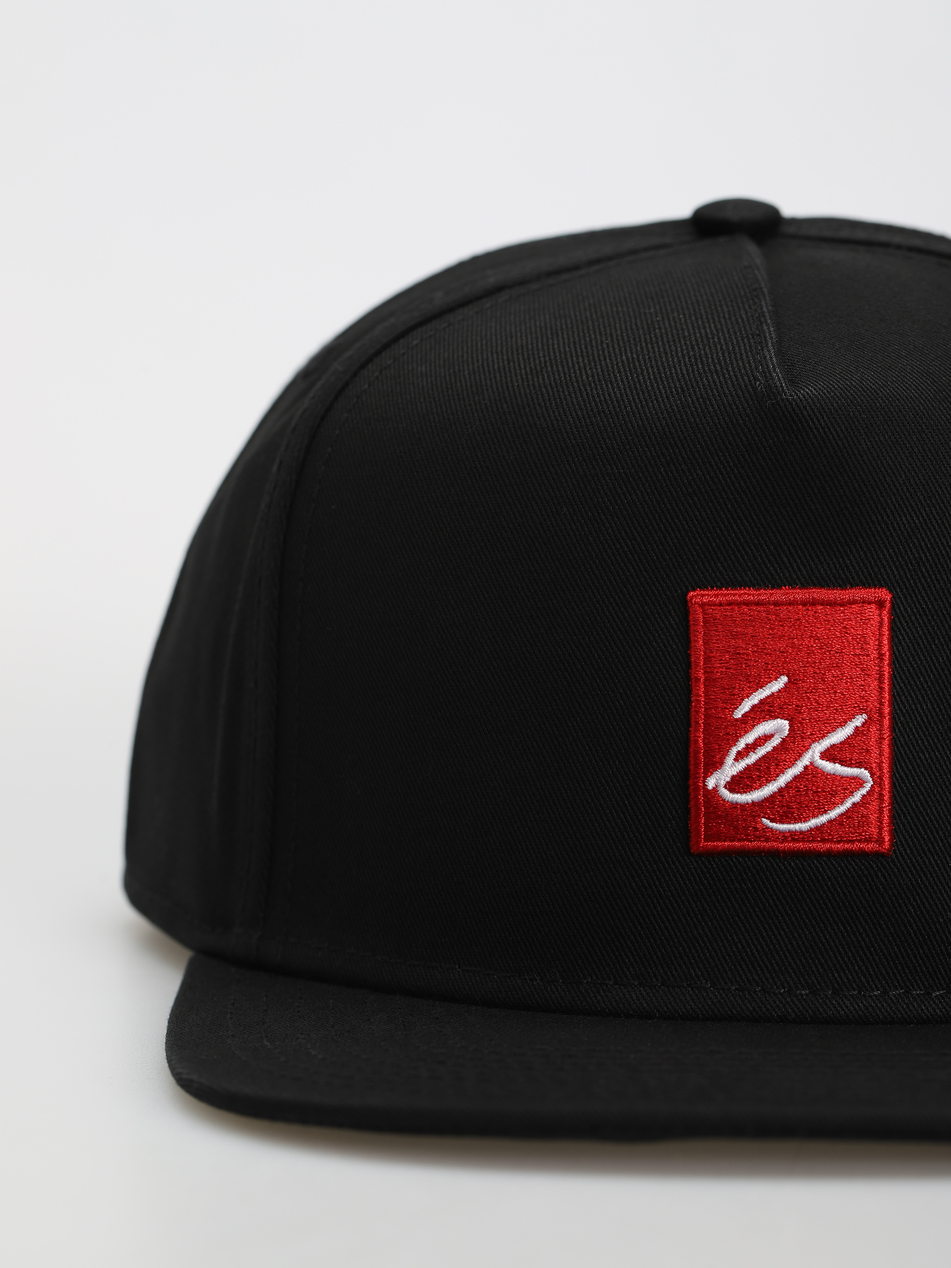 Czapka z daszkiem eS Main Block Snapback ZD (black/red)