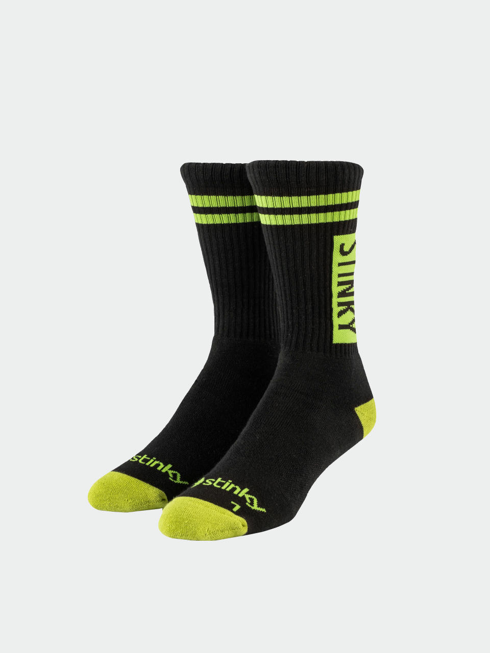 Skarpetki Stinky Socks Stamp (black/green)