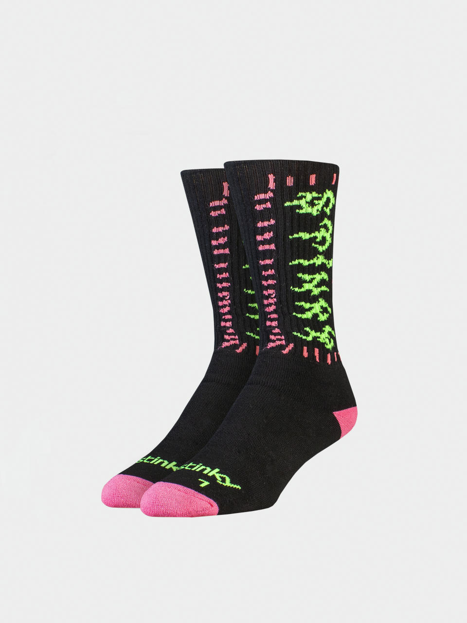 Skarpetki Stinky Socks Family (black/pink)