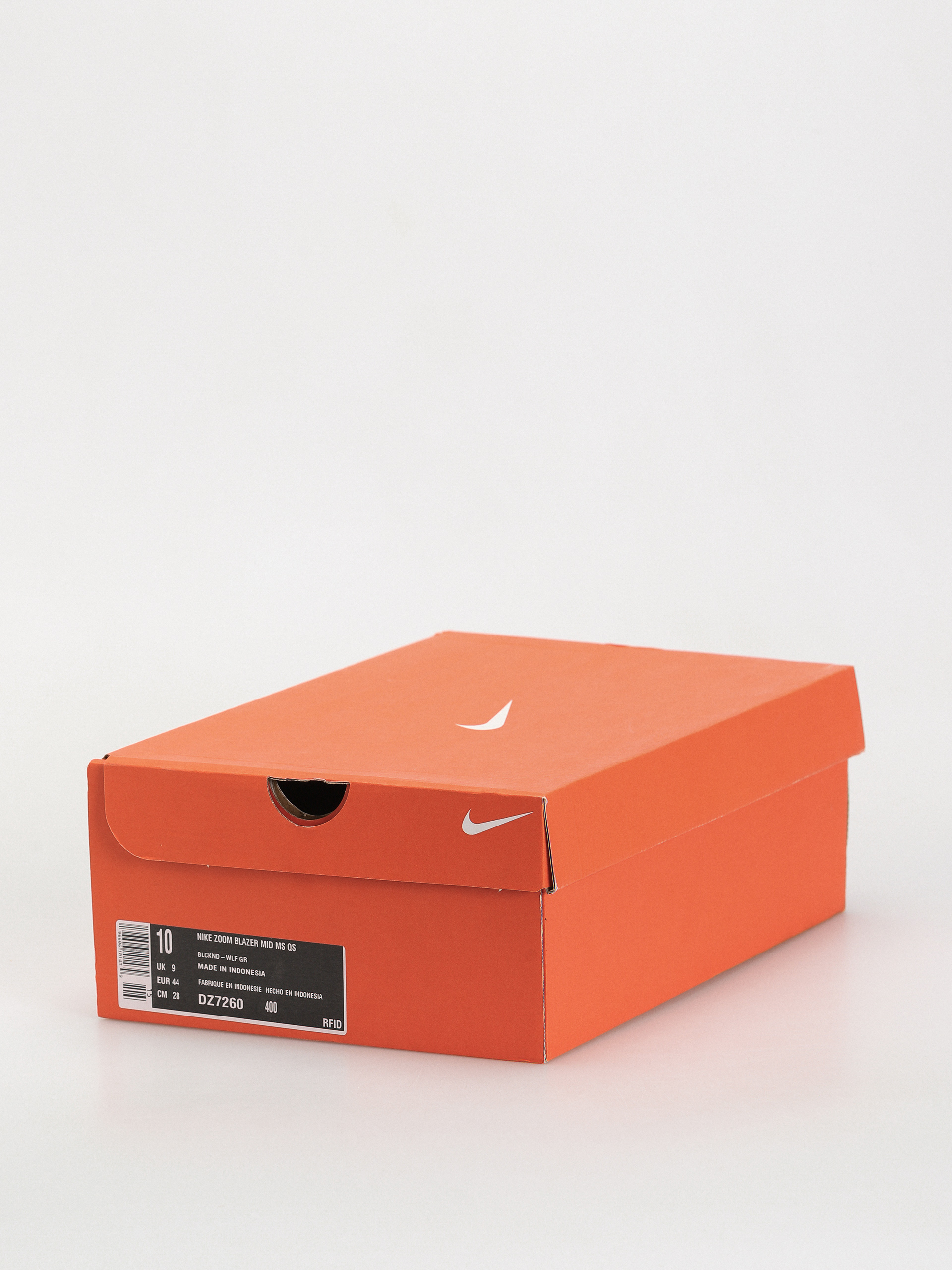 Buty Nike SB Zoom Blazer Mid Mason Silva QS (dark obsidian/metallic silver white)