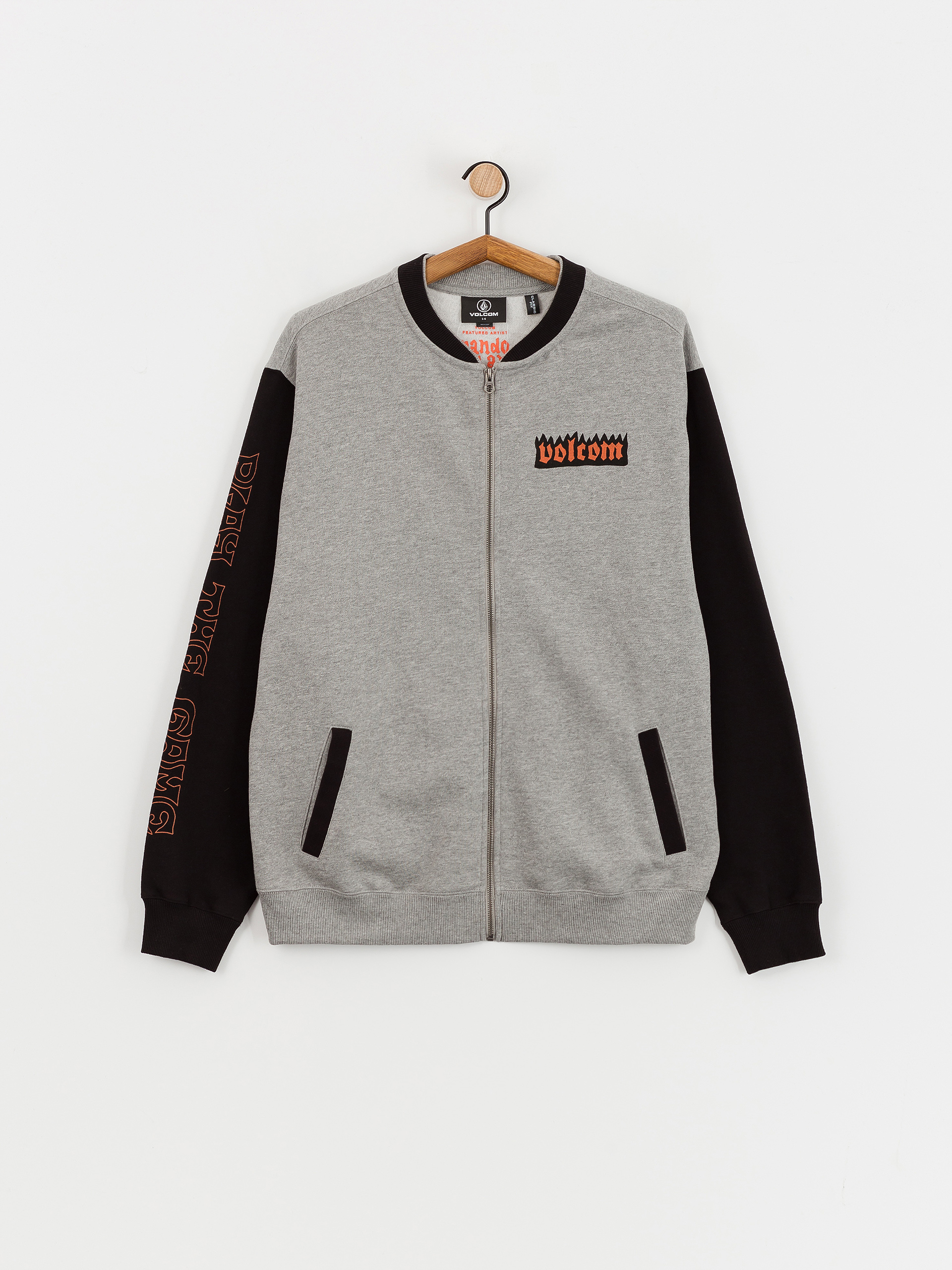 Bluza Volcom Fa Nando Von Arb Zip (heather grey)