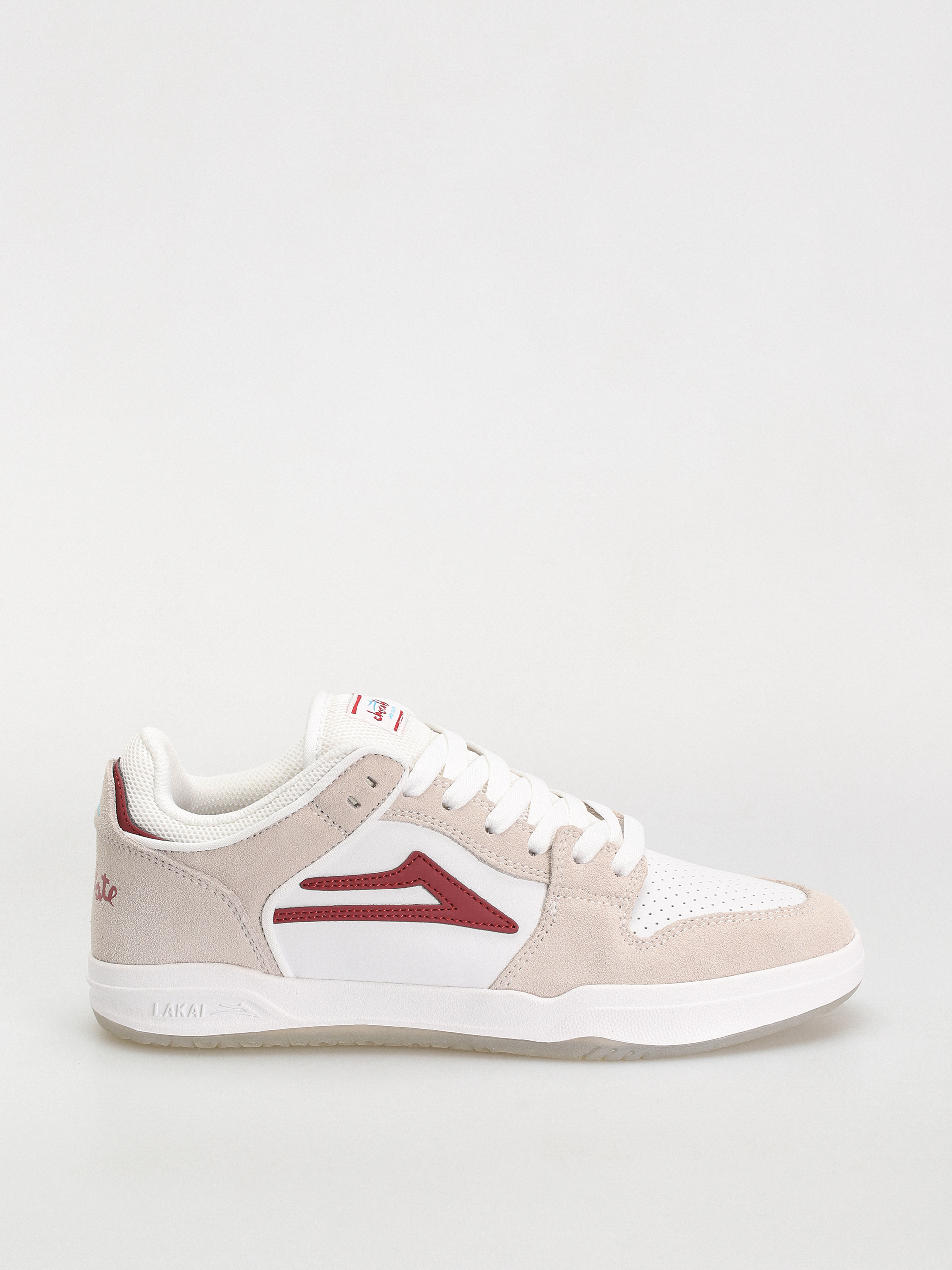 Buty Lakai Telford Low x Chocolate (white red)