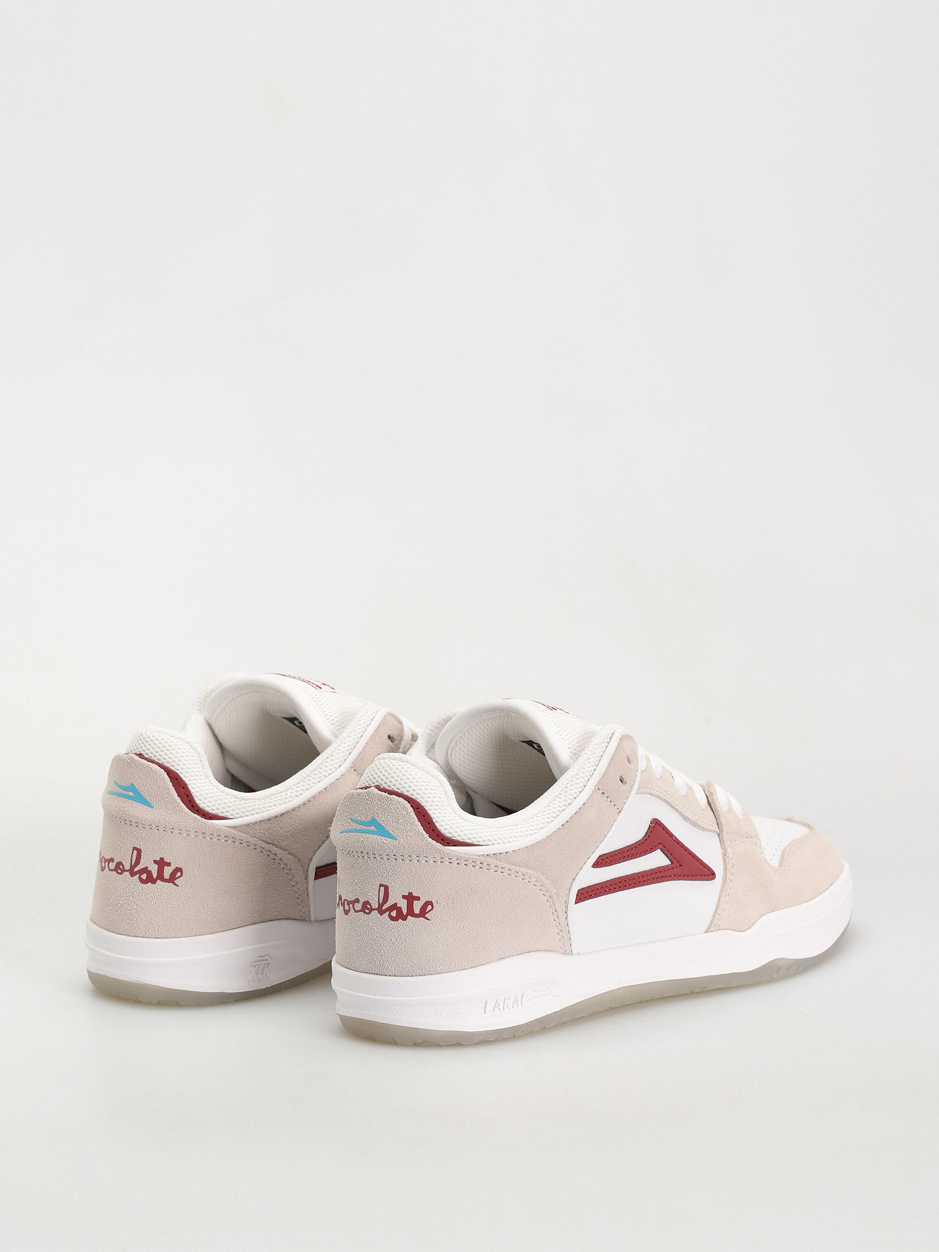 Buty Lakai Telford Low x Chocolate (white red)