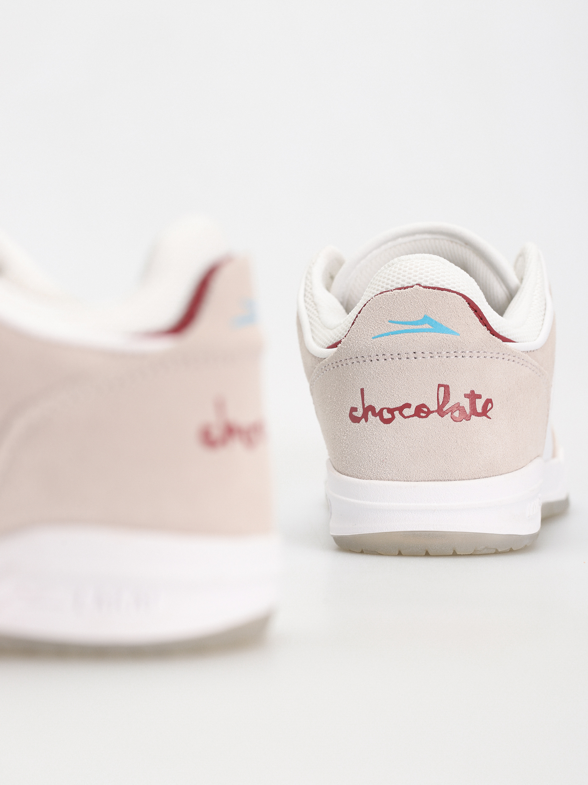 Buty Lakai Telford Low x Chocolate (white red)