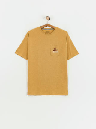T-shirt Patagonia Chouinard Crest Pocket Responsibili (pufferfish gold)