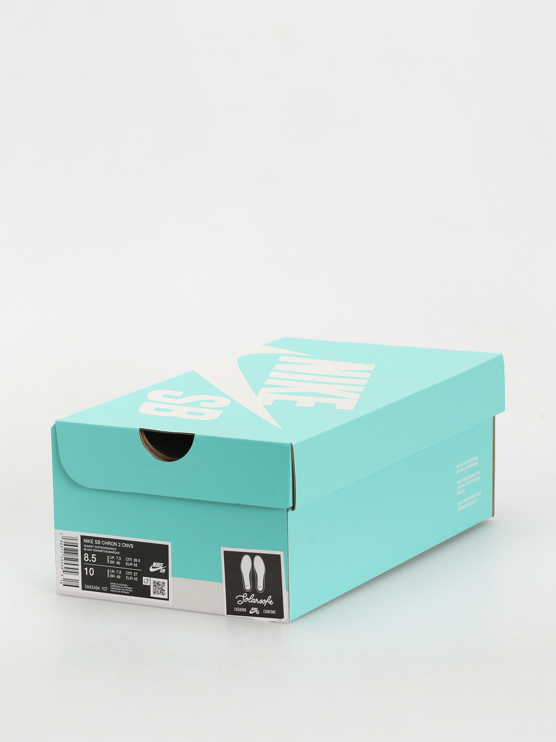 Buty Nike SB Chron 2 Canvas (summit white/monarch summit white)