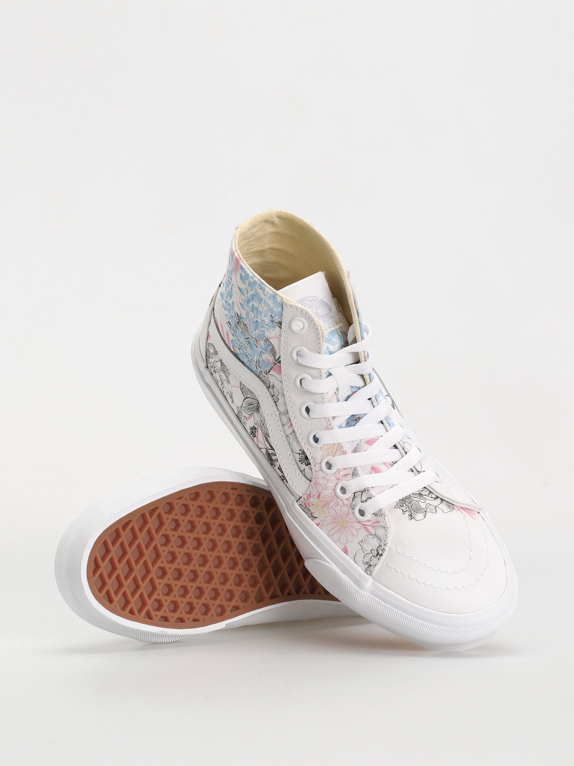 Buty Vans Sk8 Hi Reconstruct - beżowy (marshmallow/white)