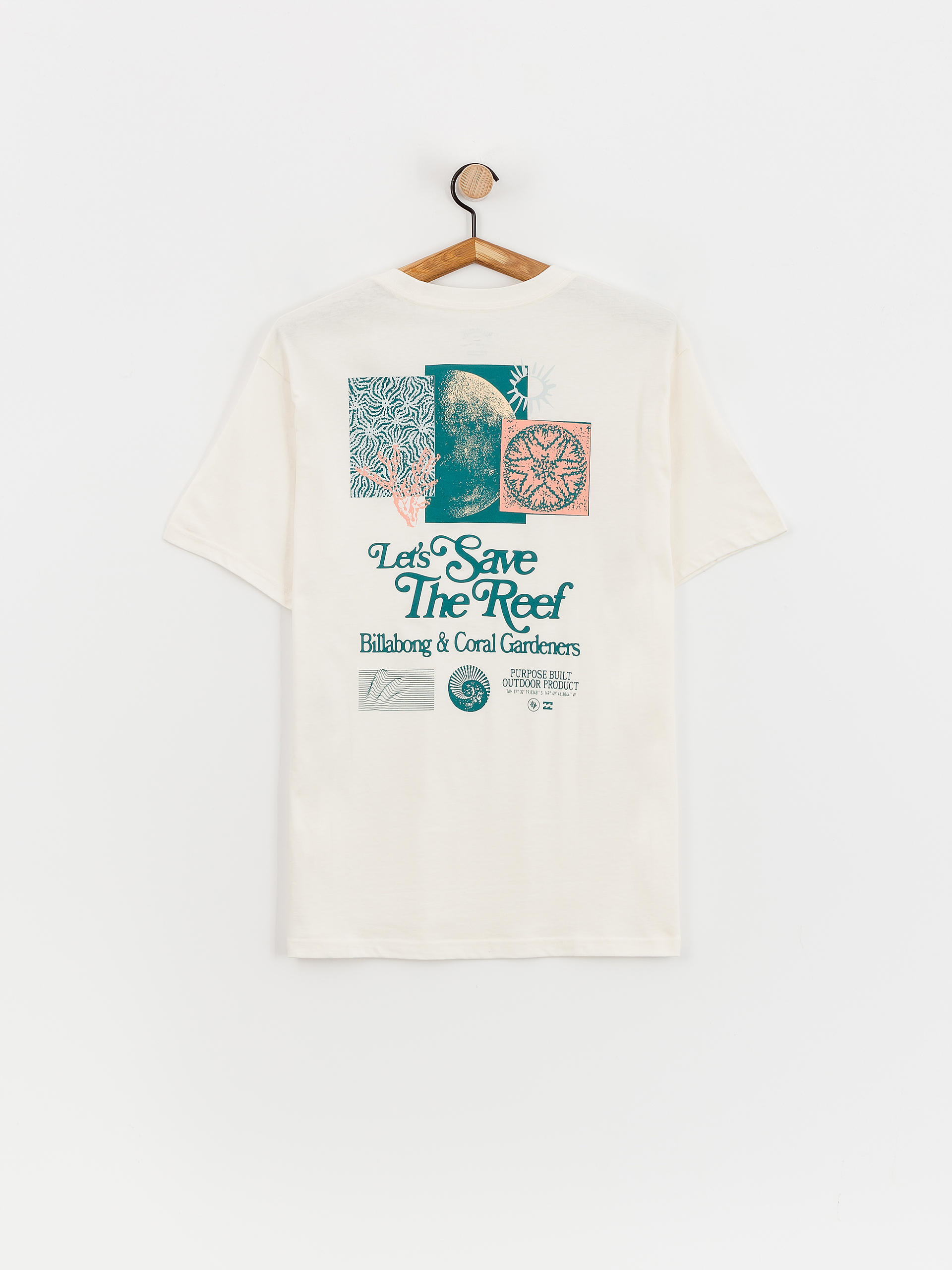 T-shirt Billabong Cg Lets Save The Reef (off white)
