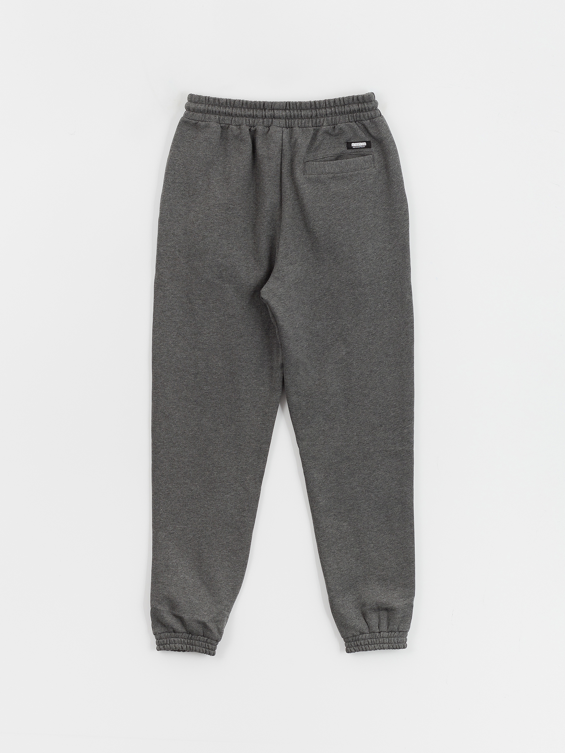 Spodnie MassDnm Signature Patch (dk heather grey)