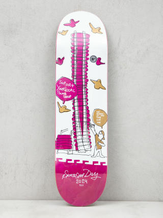 Deck Krooked Shop Keeper SSD24 (white/pink/gold)