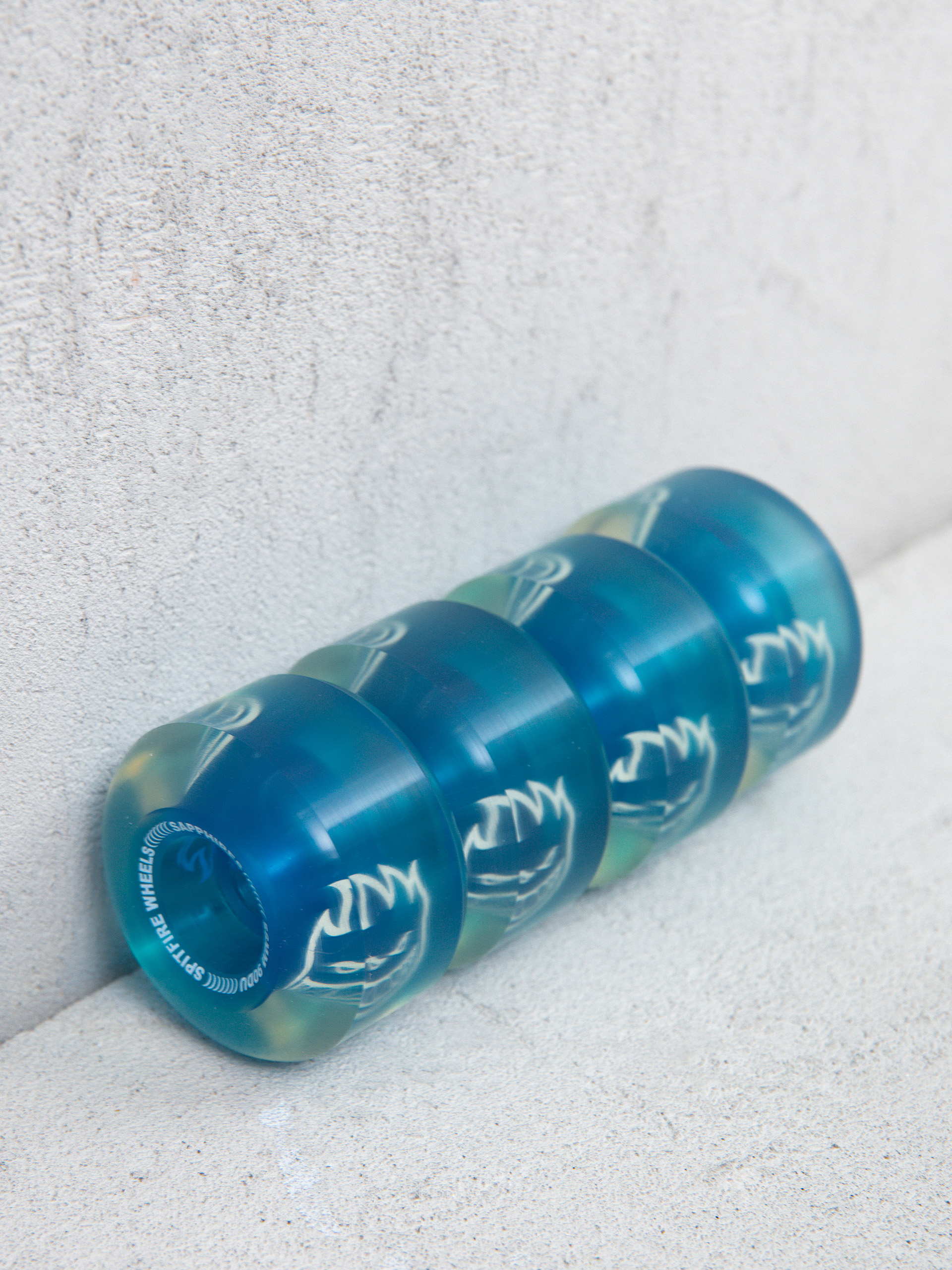 Kółka Spitfire 90D Radials Sapphire (clear/blue)