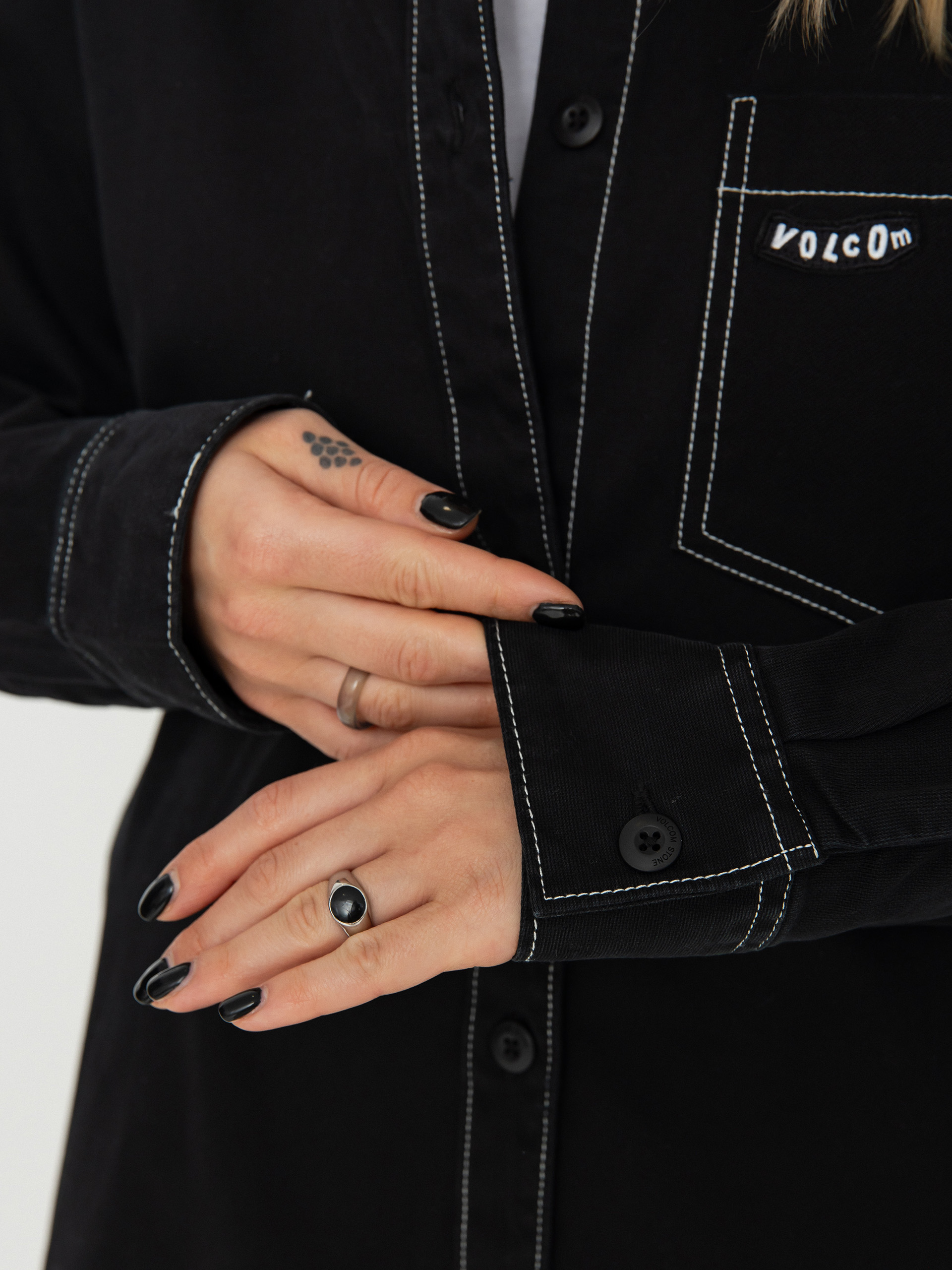 Koszula Volcom Stone Kraft Shirt Ls Wmn (black)