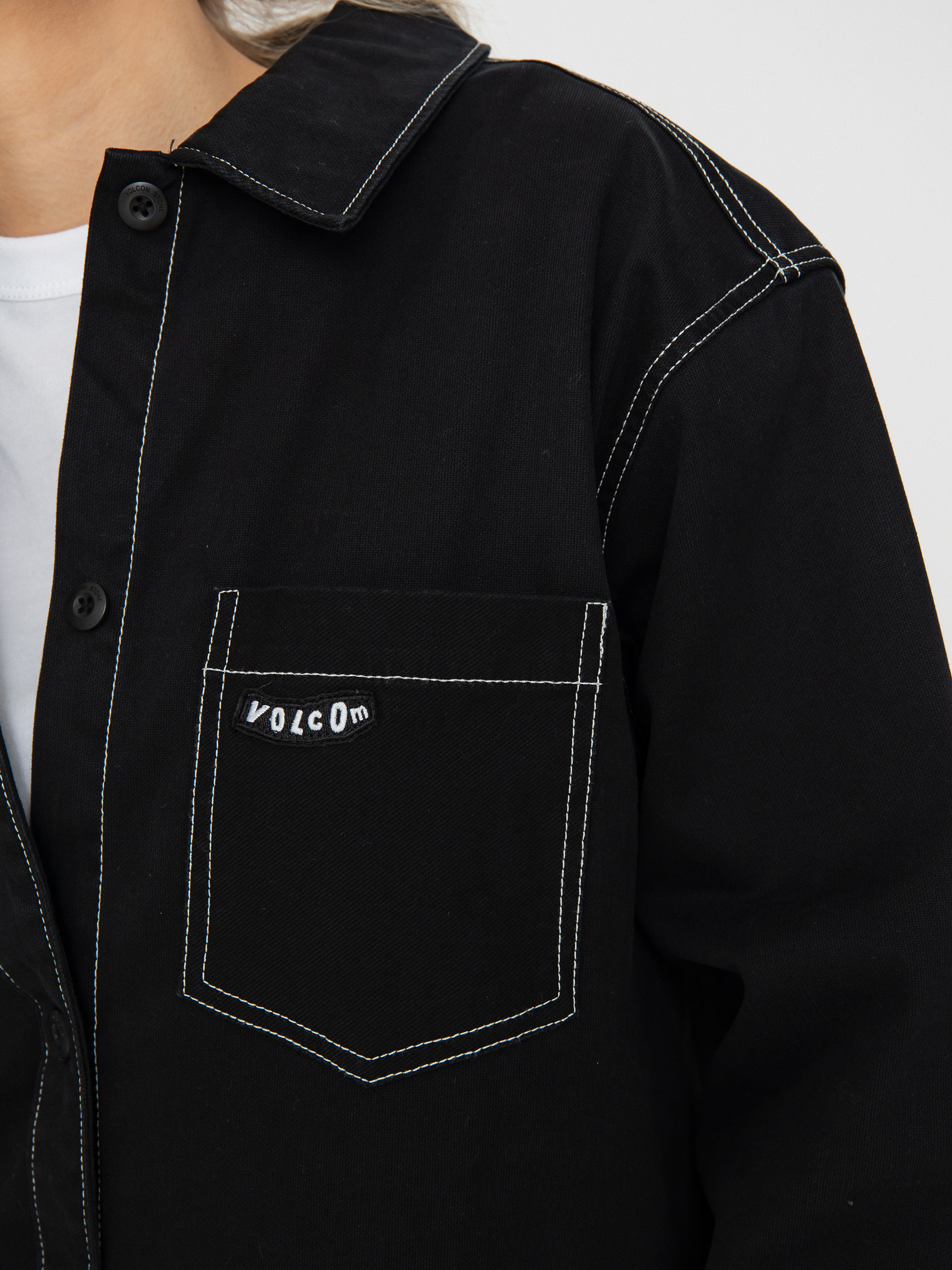 Koszula Volcom Stone Kraft Shirt Ls Wmn (black)