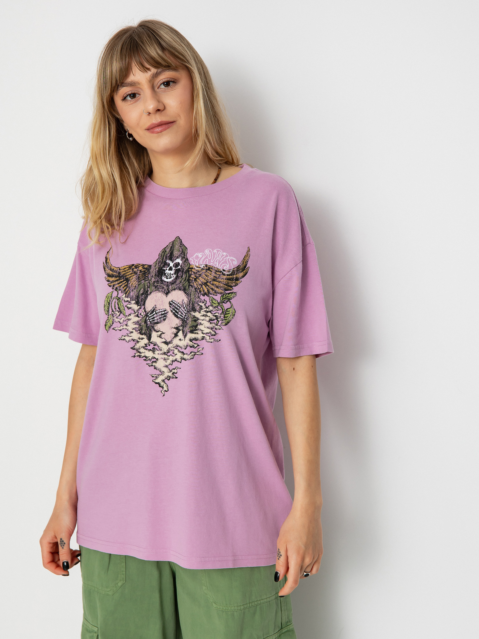 T-shirt Vans Scorn Oversized Wmn (smoky grape)