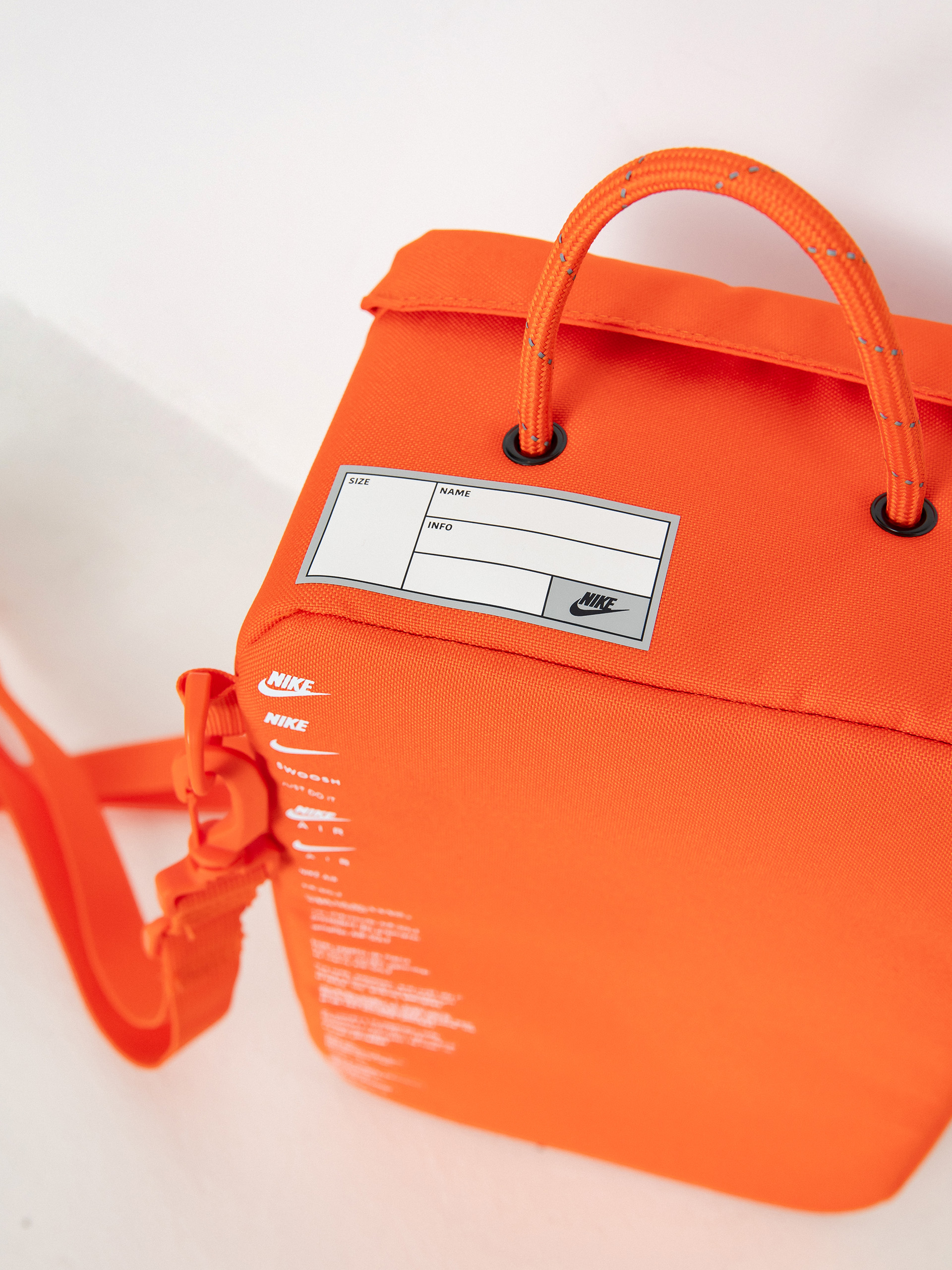 Plecak Nike SB Box Nike 8L (orange/orange/white)