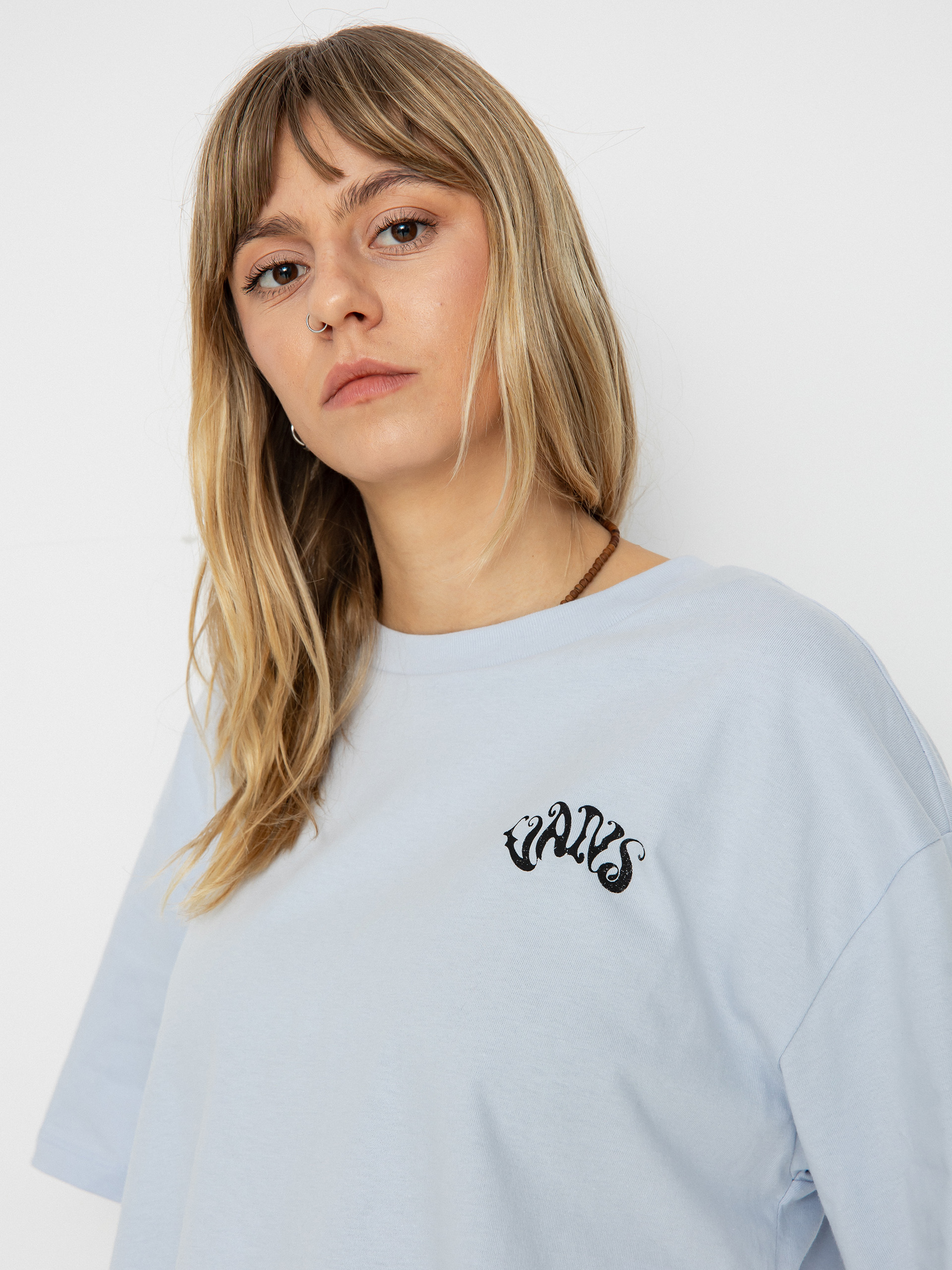 T-shirt Vans Vexed Relax Crop Wmn (halogen blue)