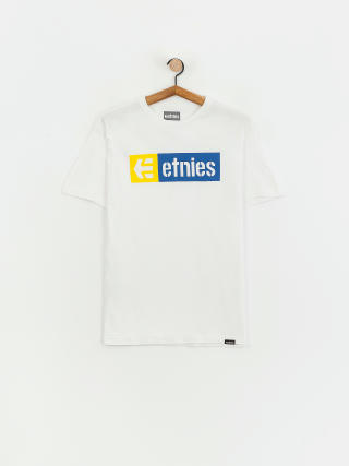 T-shirt Etnies New Box (white/yellow)