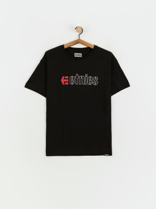T-shirt Etnies Ecorp (black/red/white)