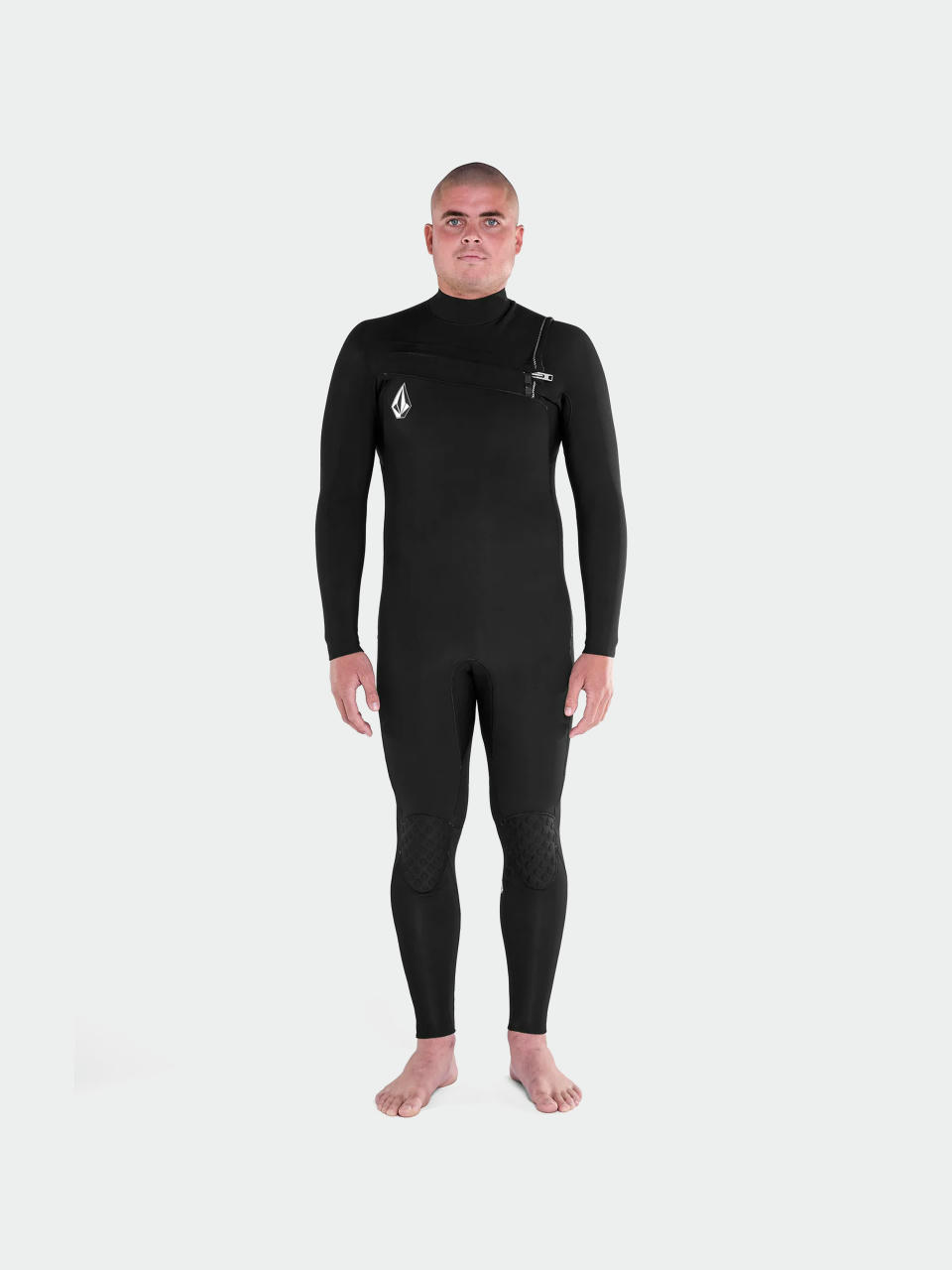 Pianka Volcom 4/3Mm Chest Zip Fullsuit (black)