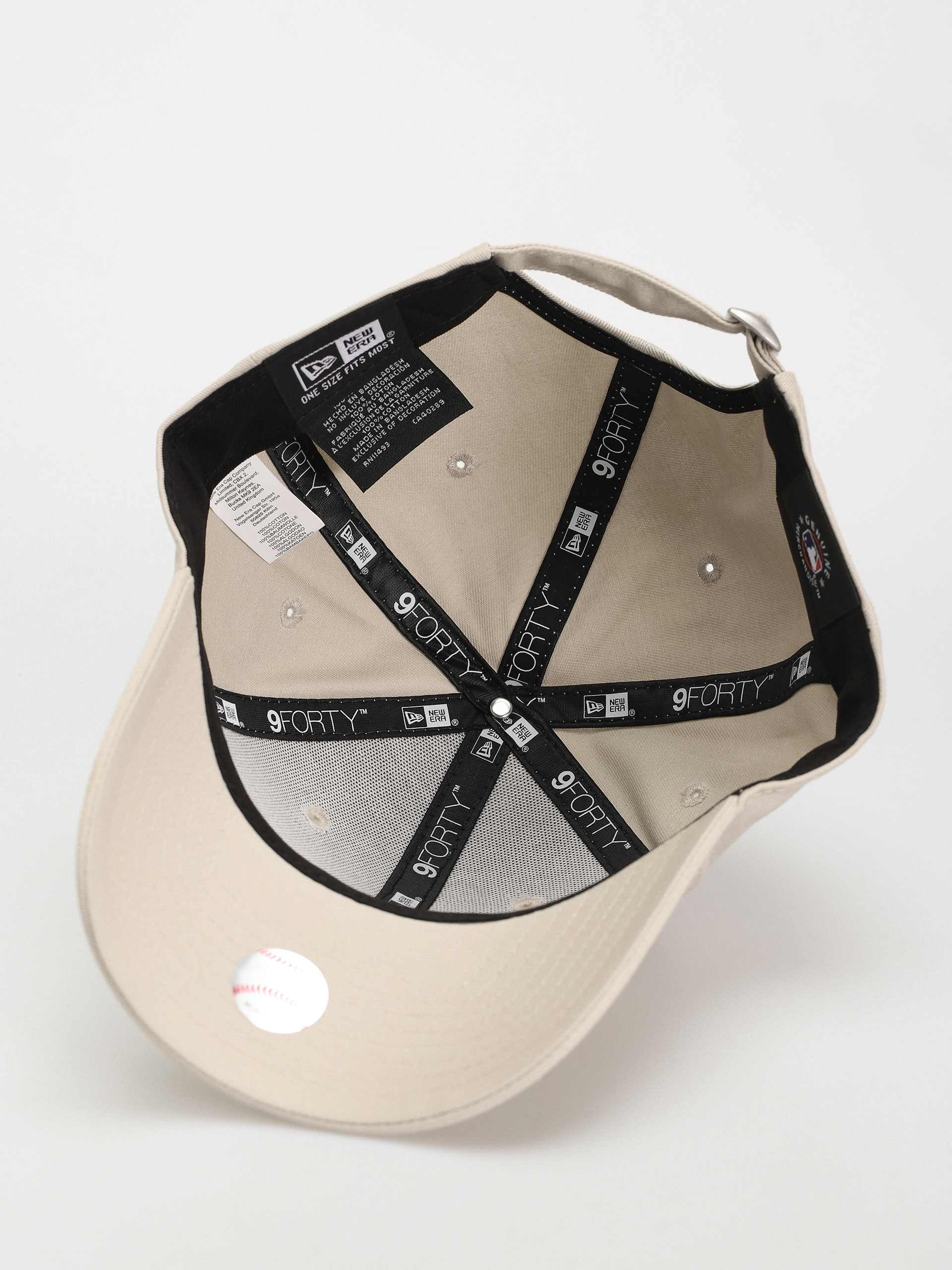 Czapka z daszkiem New Era League Essential 9Forty New York Yankees (beige/blue)