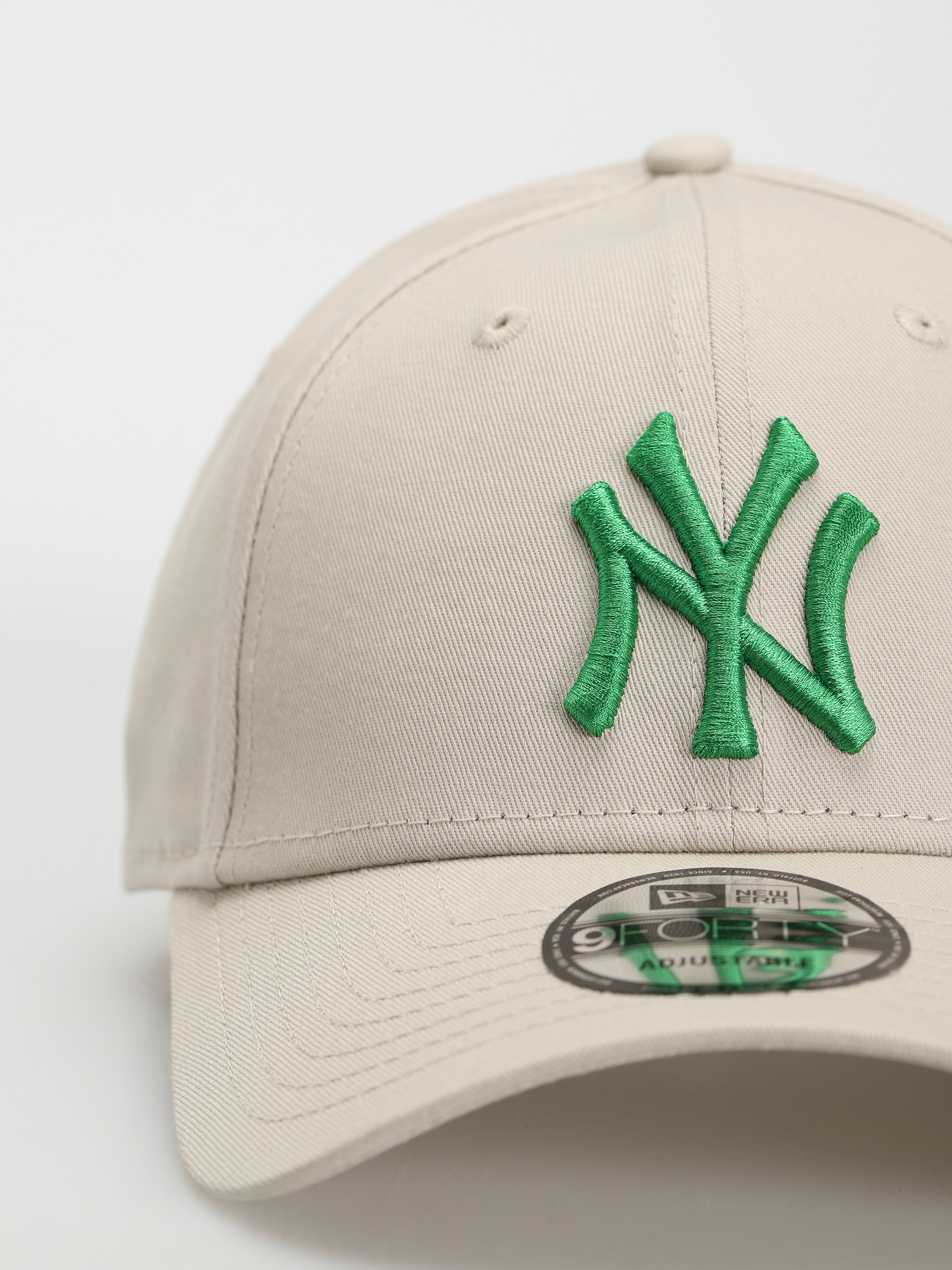 Czapka z daszkiem New Era League Essential 9Forty New York Yankees (beige/green)