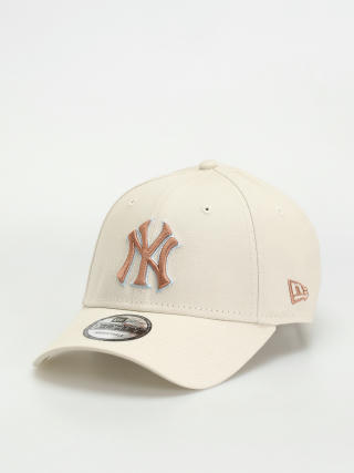 Czapka z daszkiem New Era MLB Patch 9Forty New York Yankees (beige)