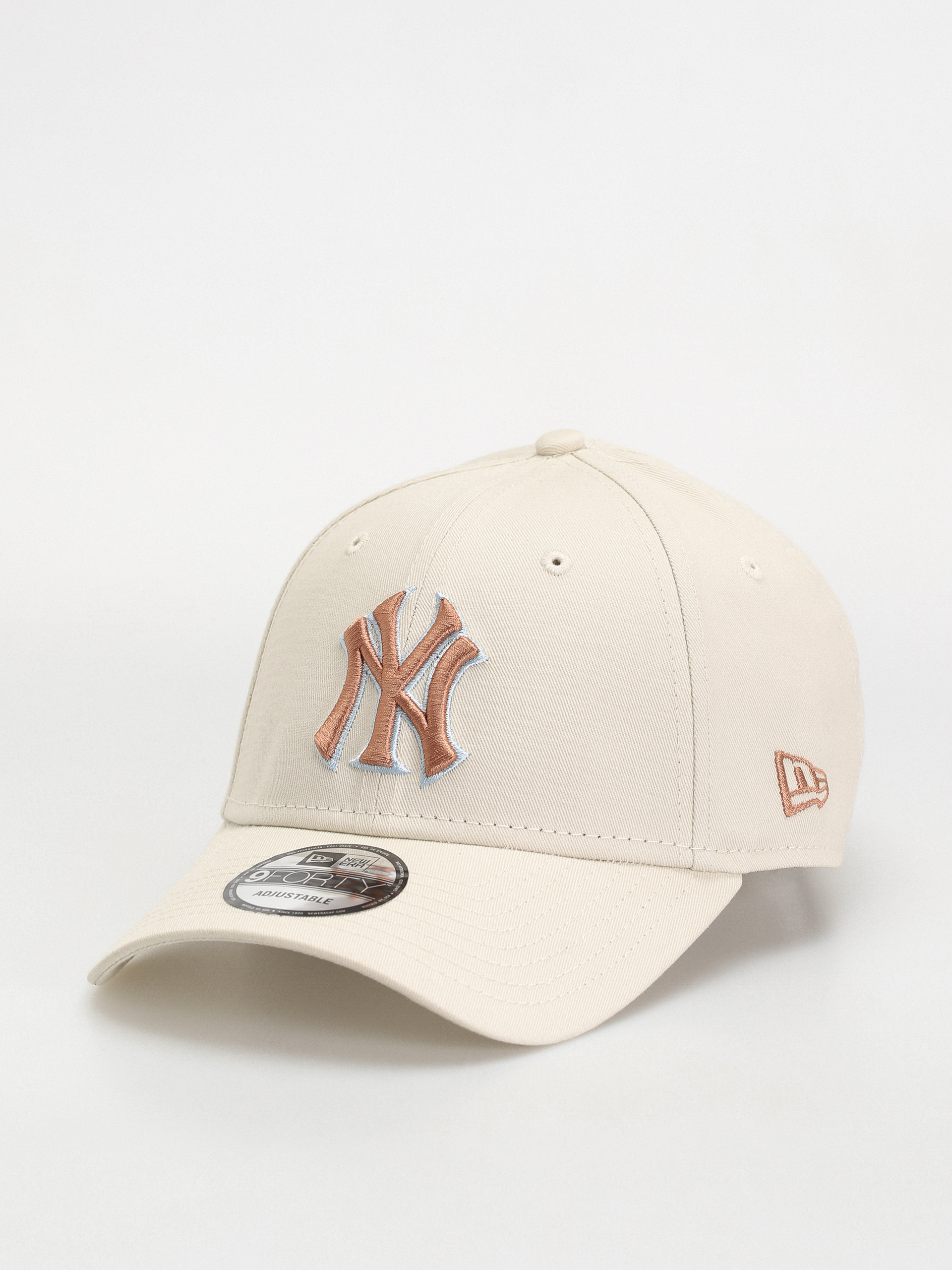 Czapka z daszkiem New Era MLB Patch 9Forty New York Yankees (beige)