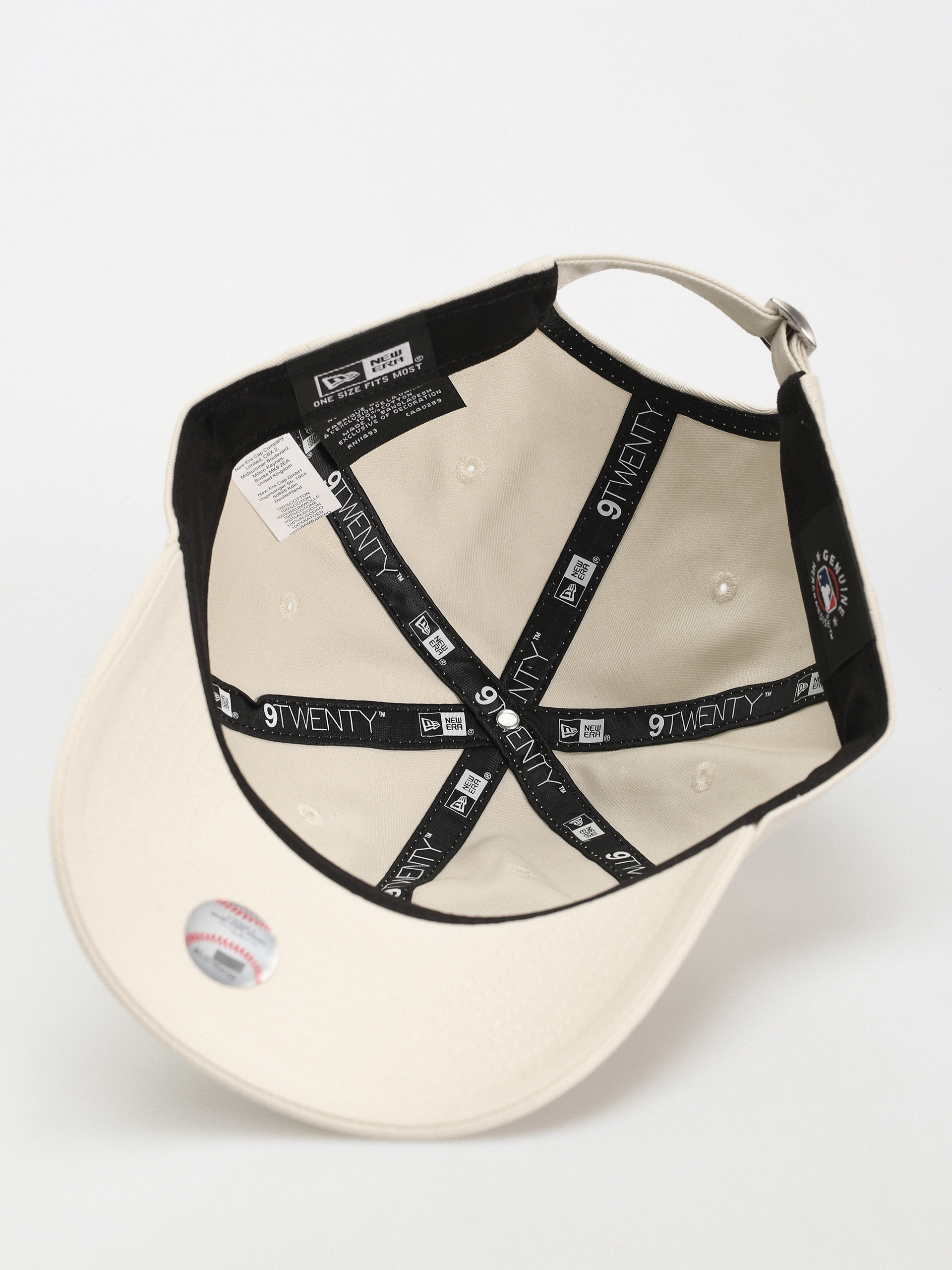 Czapka z daszkiem New Era MLB Wordmark 9Twenty New York Yankees (ivory/blue)