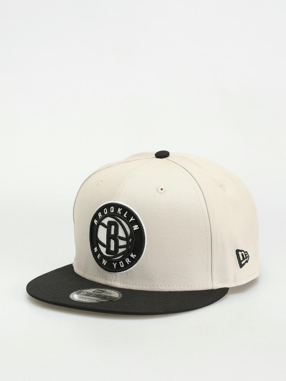 Czapka z daszkiem New Era NBA Logo 9Fifty Broklyn Nets (ivory/black)