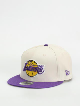 Czapka z daszkiem New Era NBA Logo 9Fifty Los Angeles Lakers (ivory/purple)