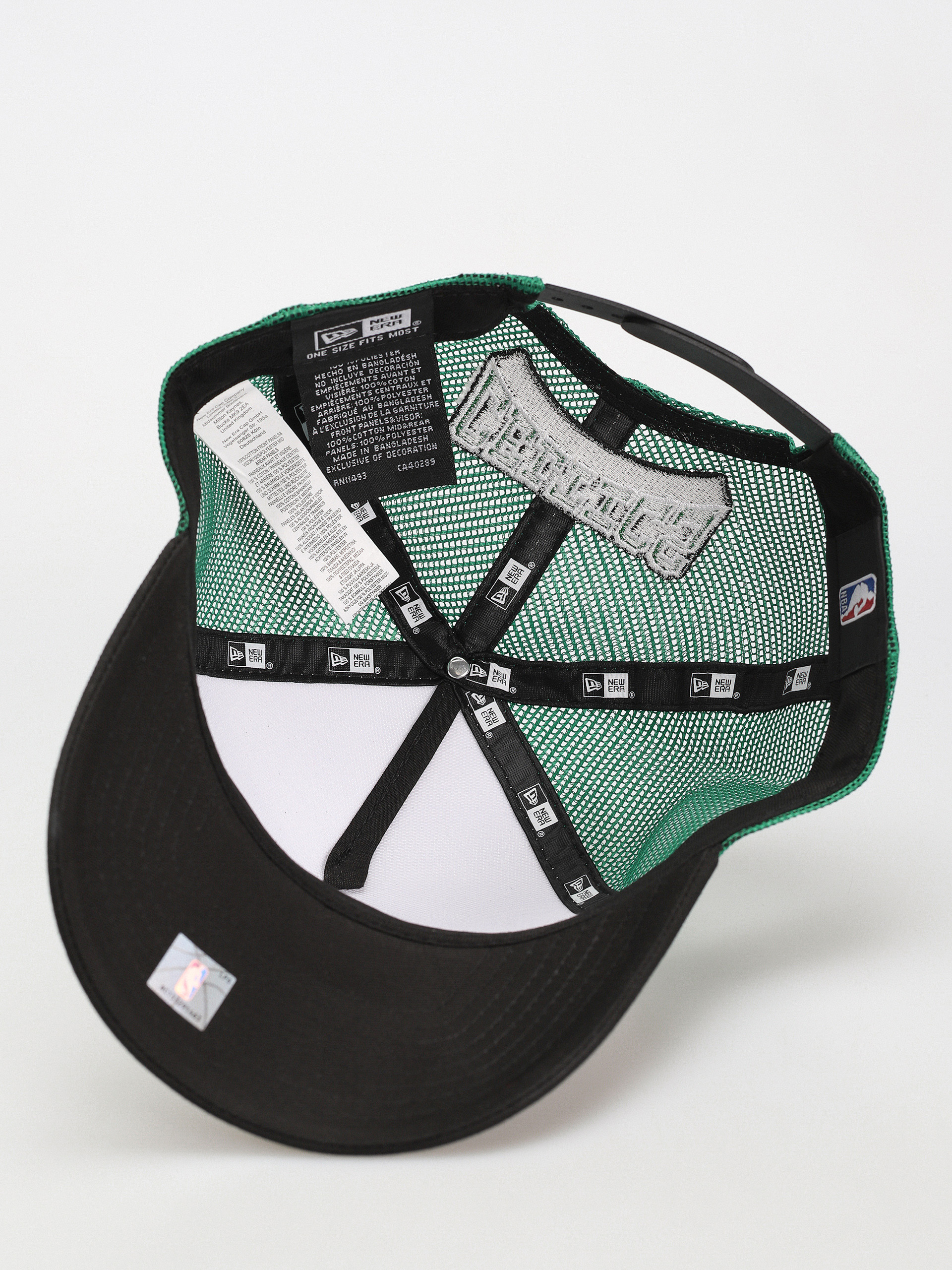 Czapka z daszkiem New Era NBA Trucker Boston Celtics (black/green)