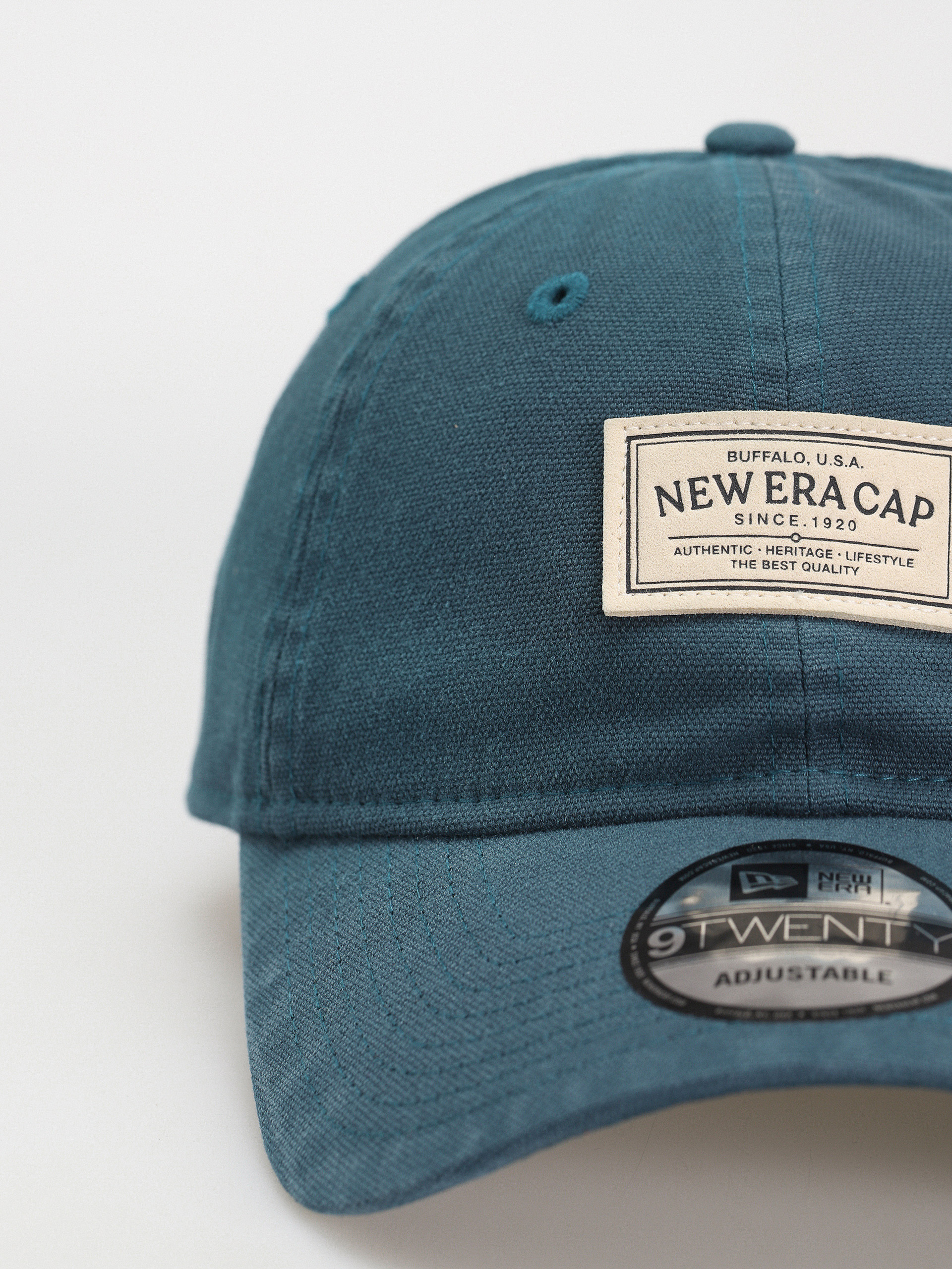 Czapka z daszkiem New Era Canvas 9Twenty (teal green)