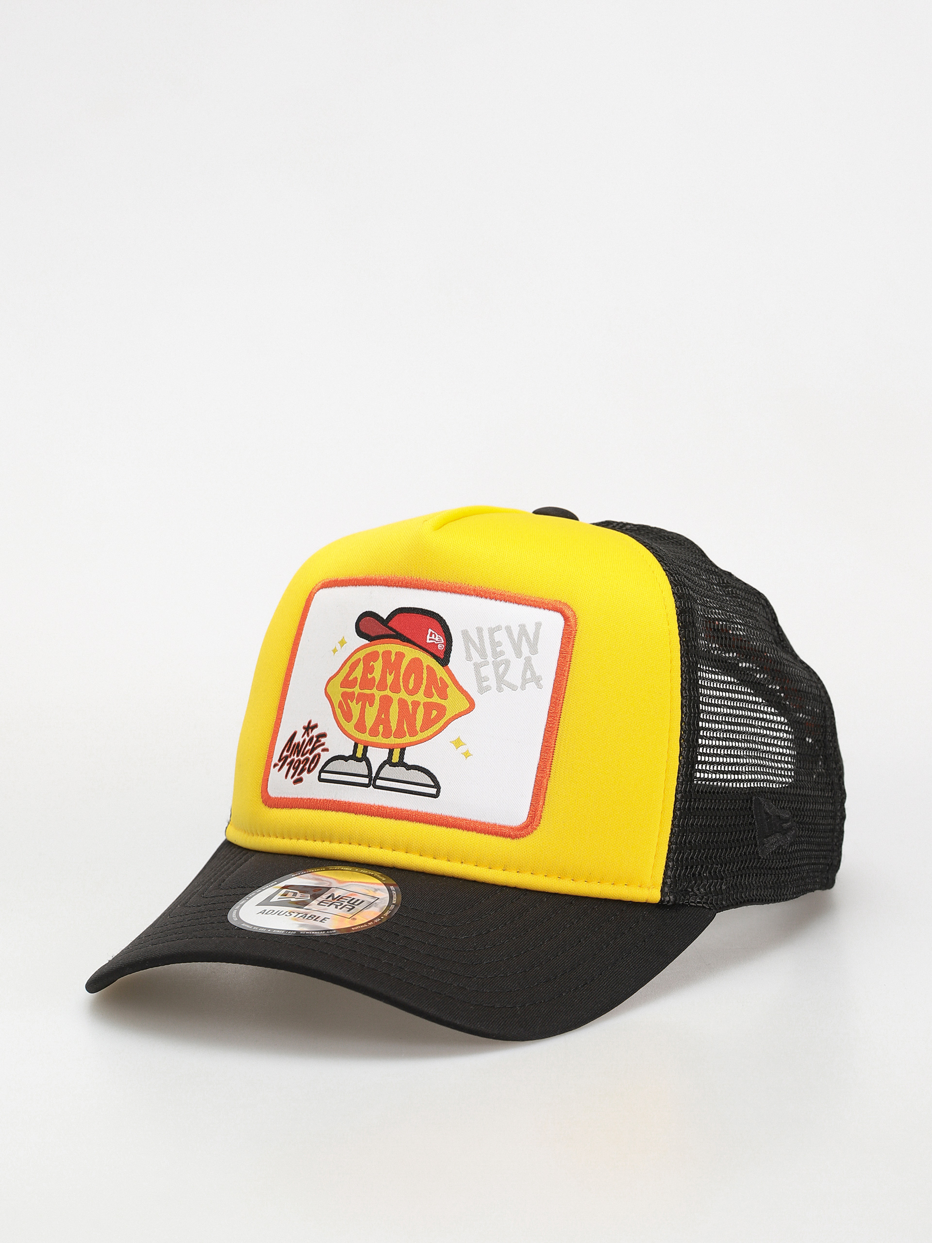 Czapka z daszkiem New Era Patch Trucker (yellow/black)
