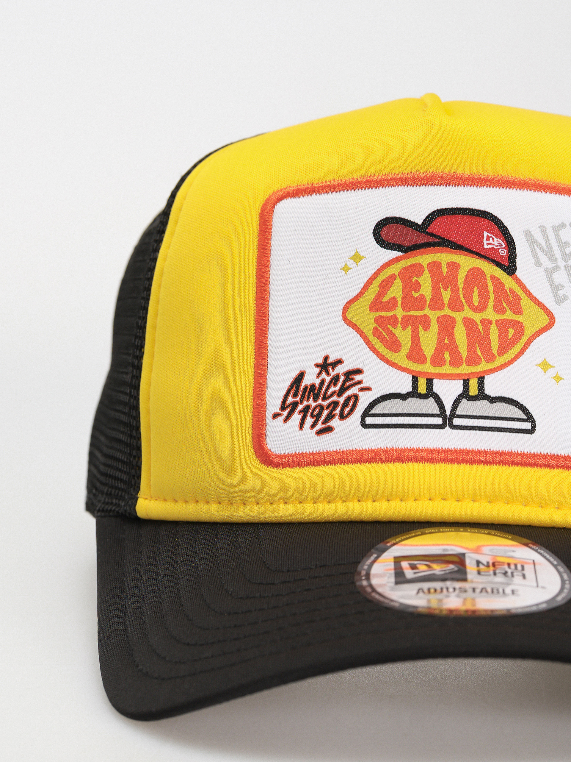 Czapka z daszkiem New Era Patch Trucker (yellow/black)