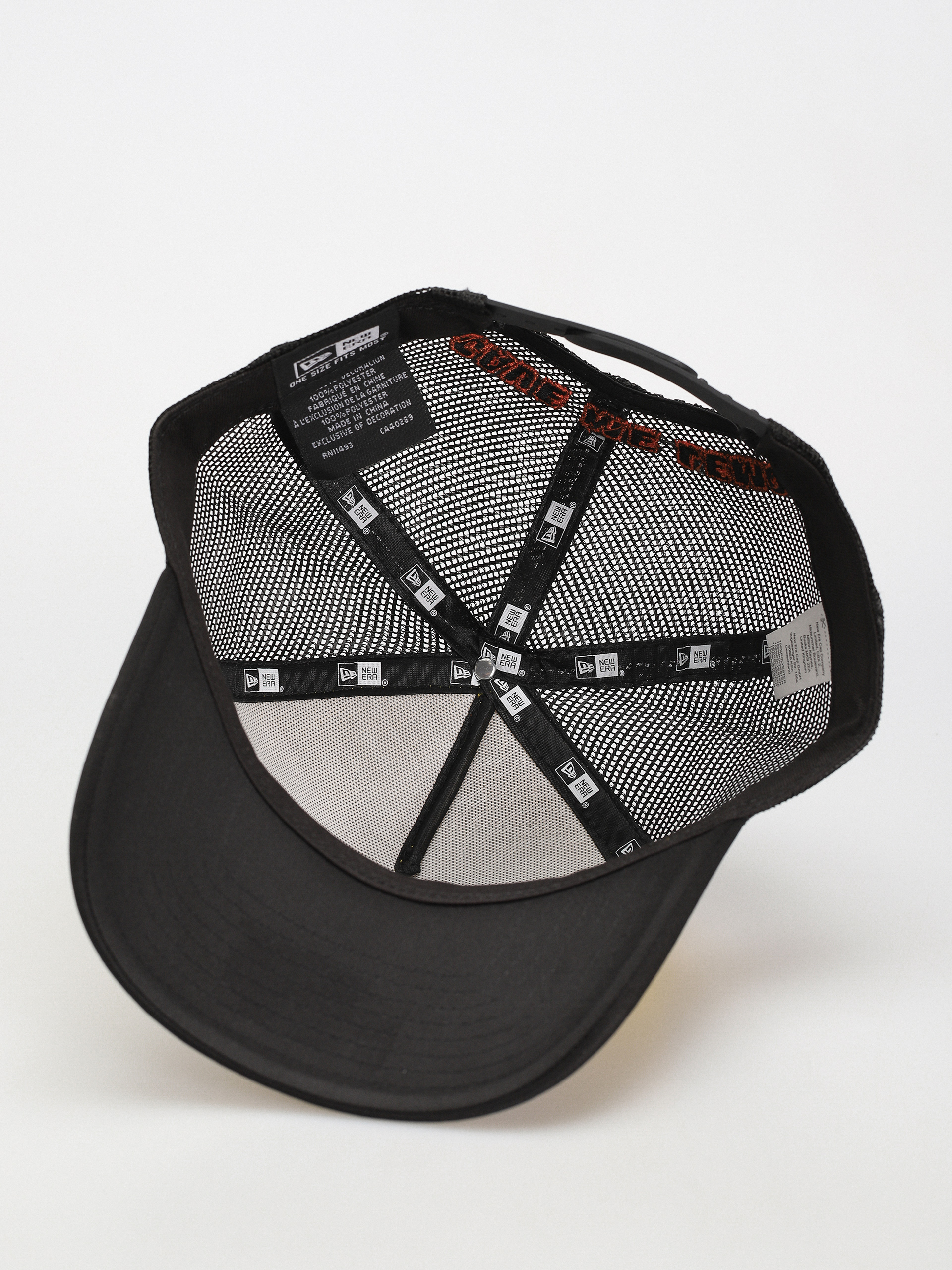 Czapka z daszkiem New Era Patch Trucker (yellow/black)