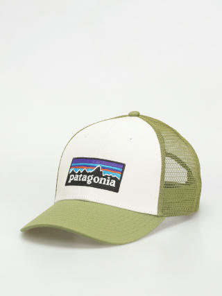 Czapka z daszkiem Patagonia P-6 Logo LoPro Trucker (white buckhorn green)