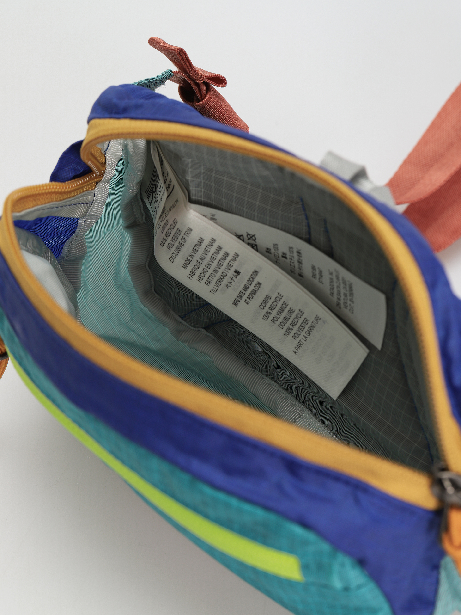 Nerka Patagonia Ultralight Black Hole Mini Hip Pack (patchwork subtidal blue)