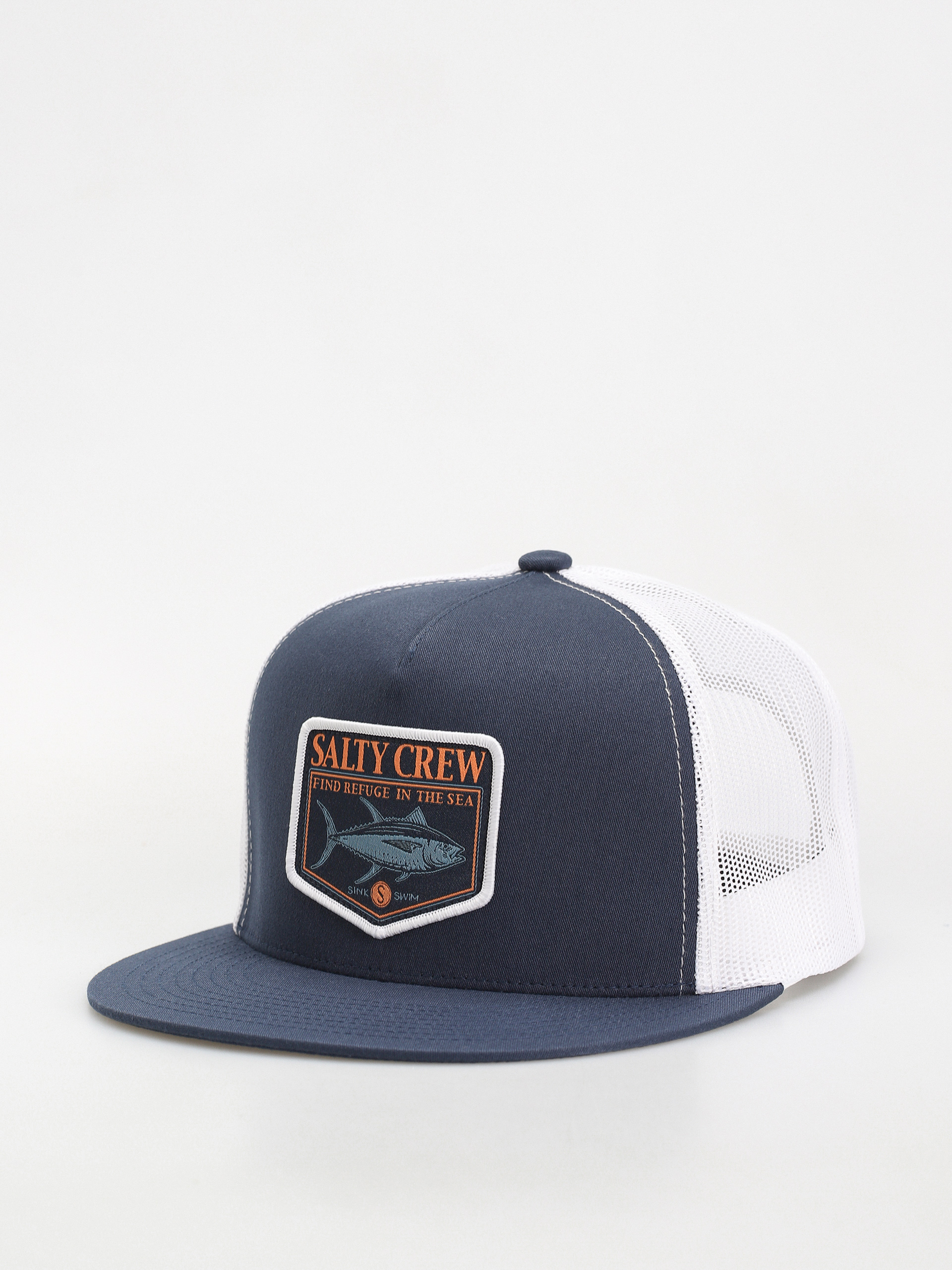 Czapka z daszkiem Salty Crew Angler Trucker (navy white)