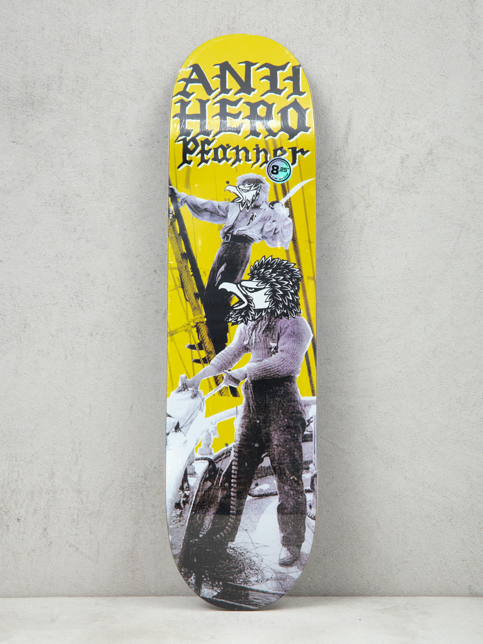 Deck Antihero Pfanner Wild Unkwn (yellow)